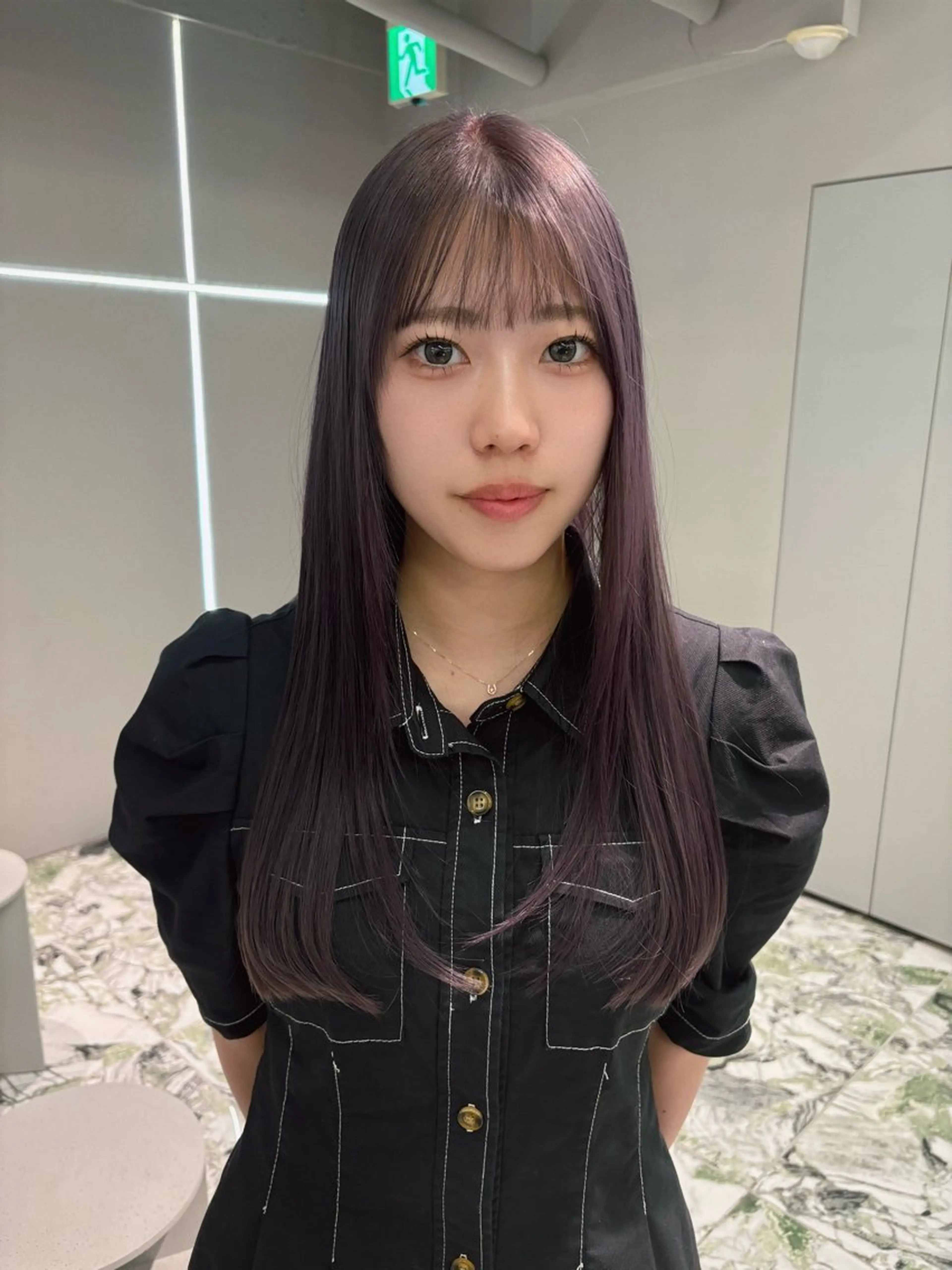 カラー ヘアカラー Harune/うる艶 ハイトーンのヘアスタイル