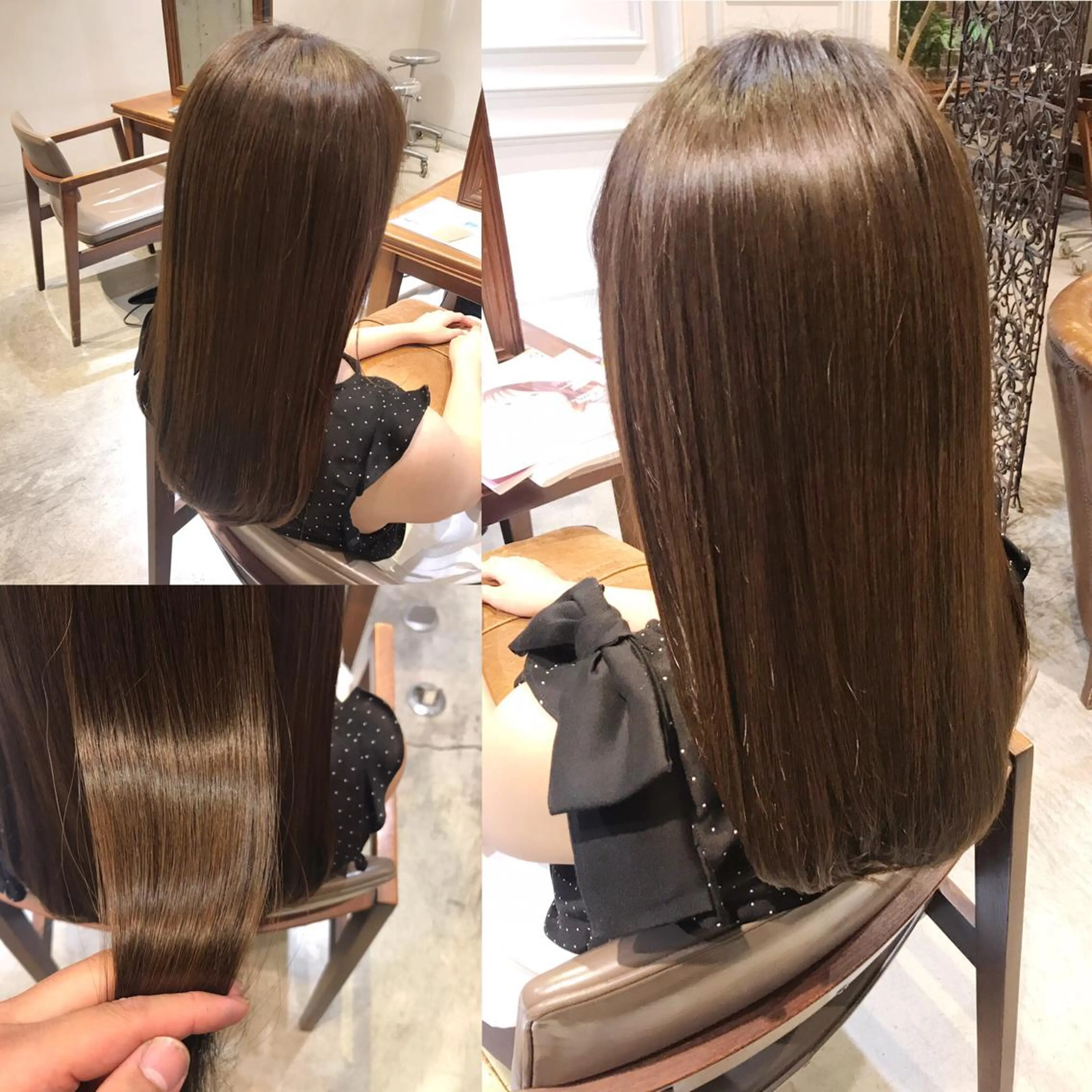 ロング カラー ヘアアレンジ アッシュ SALOWIN銀座VORT所属・小林 佳祐のヘアスタイル