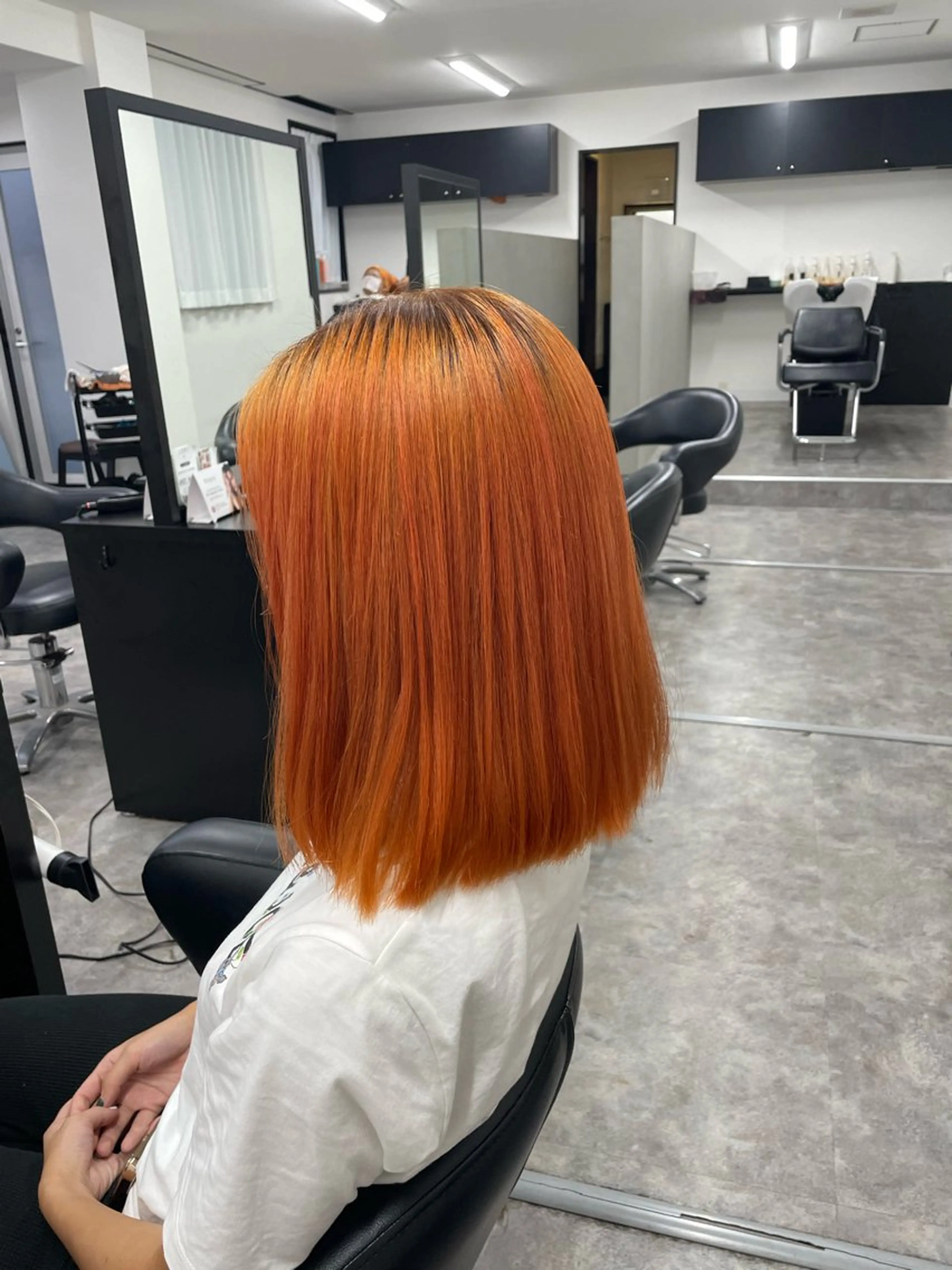 ミディアム カラー ブリーチ オレンジ LOBY浦添店所属・LOBY浦添店 NABEのその他イメージ