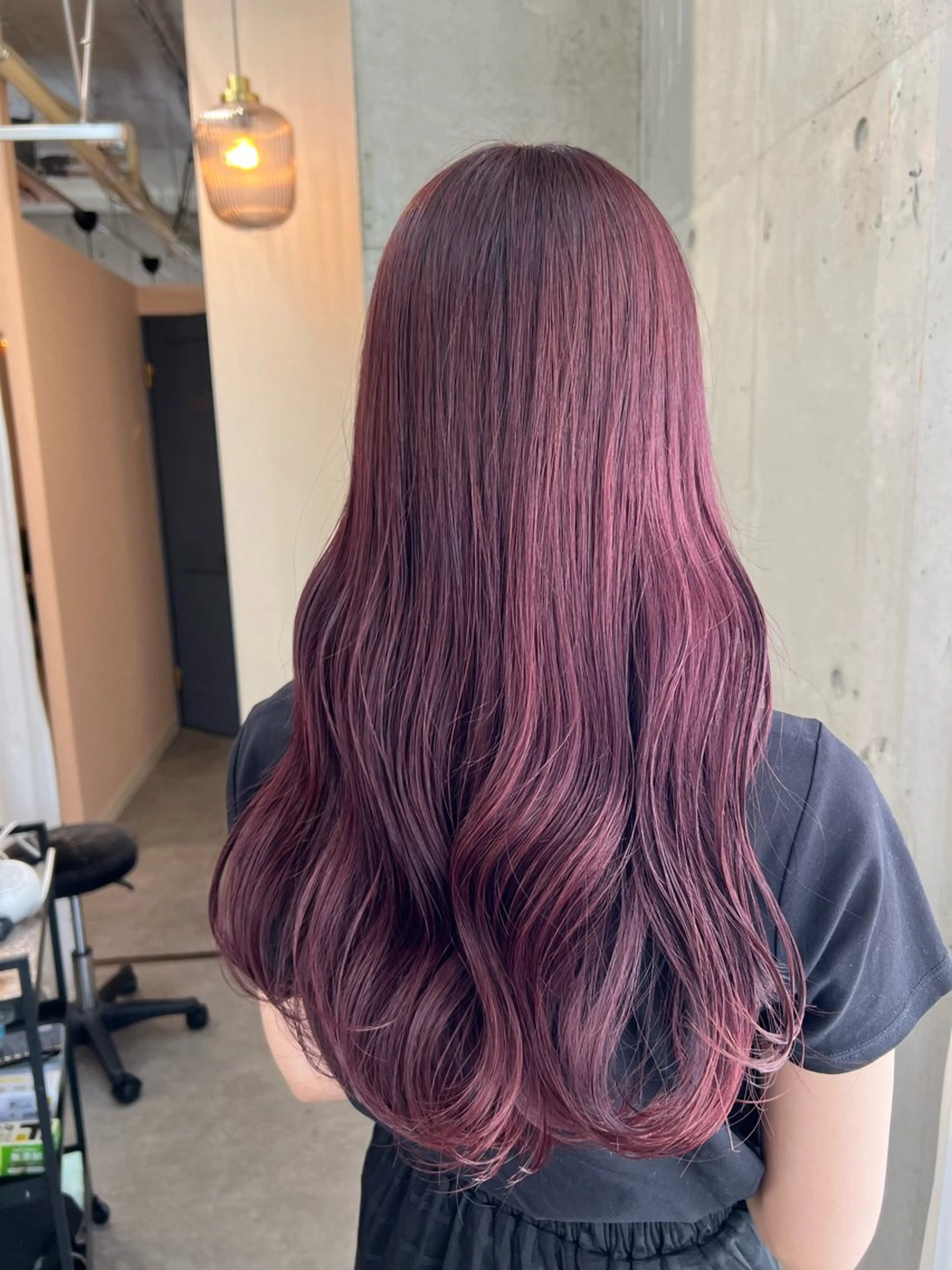 ロング カラー ピンクカラー ヘアカラー Ayaka🩰🎀 ガーリー/暖色♡のヘアスタイル