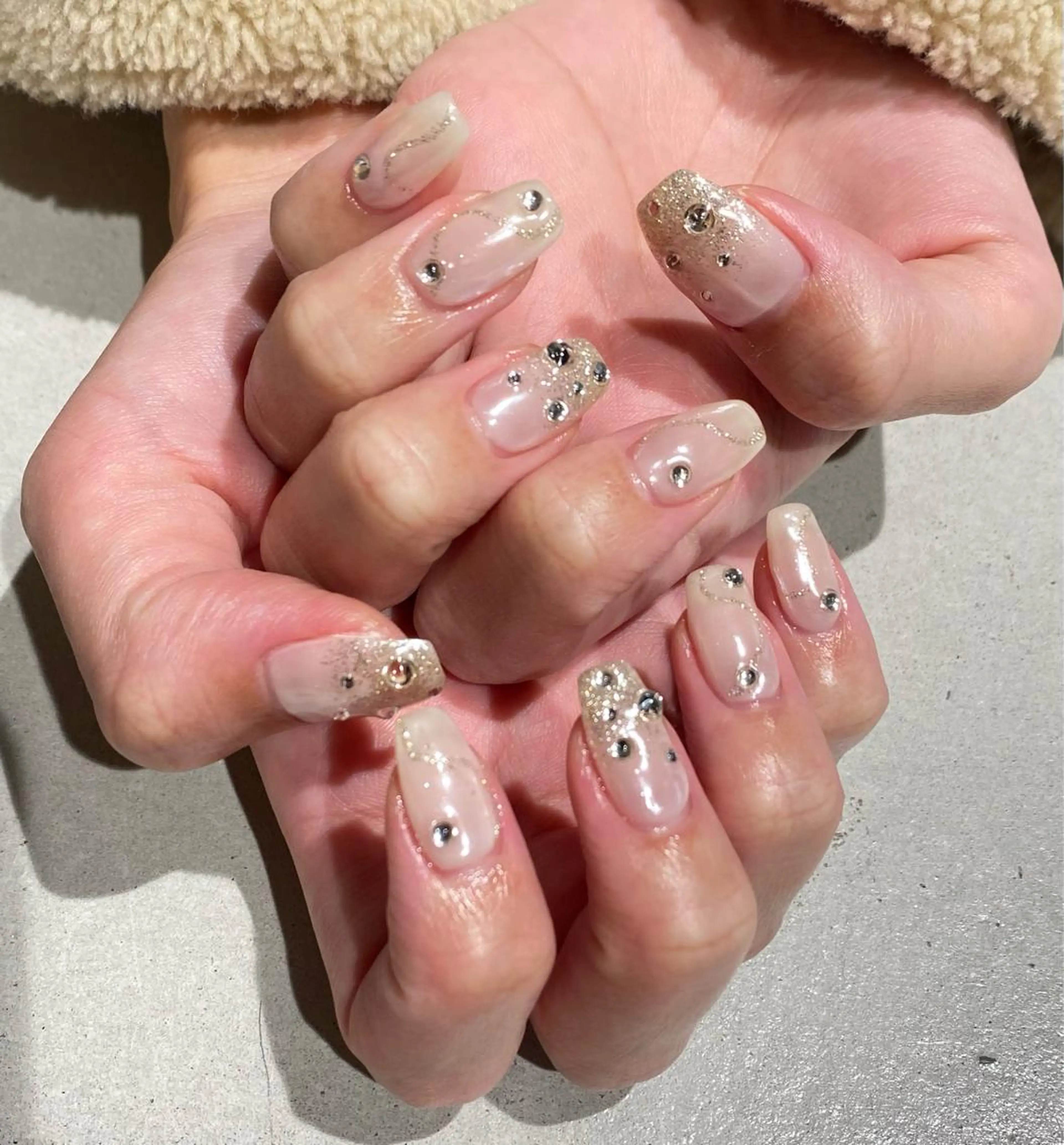 ネイル ハンドネイル Zir nail所属・zir nail💙 shikakuraのネイルデザイン