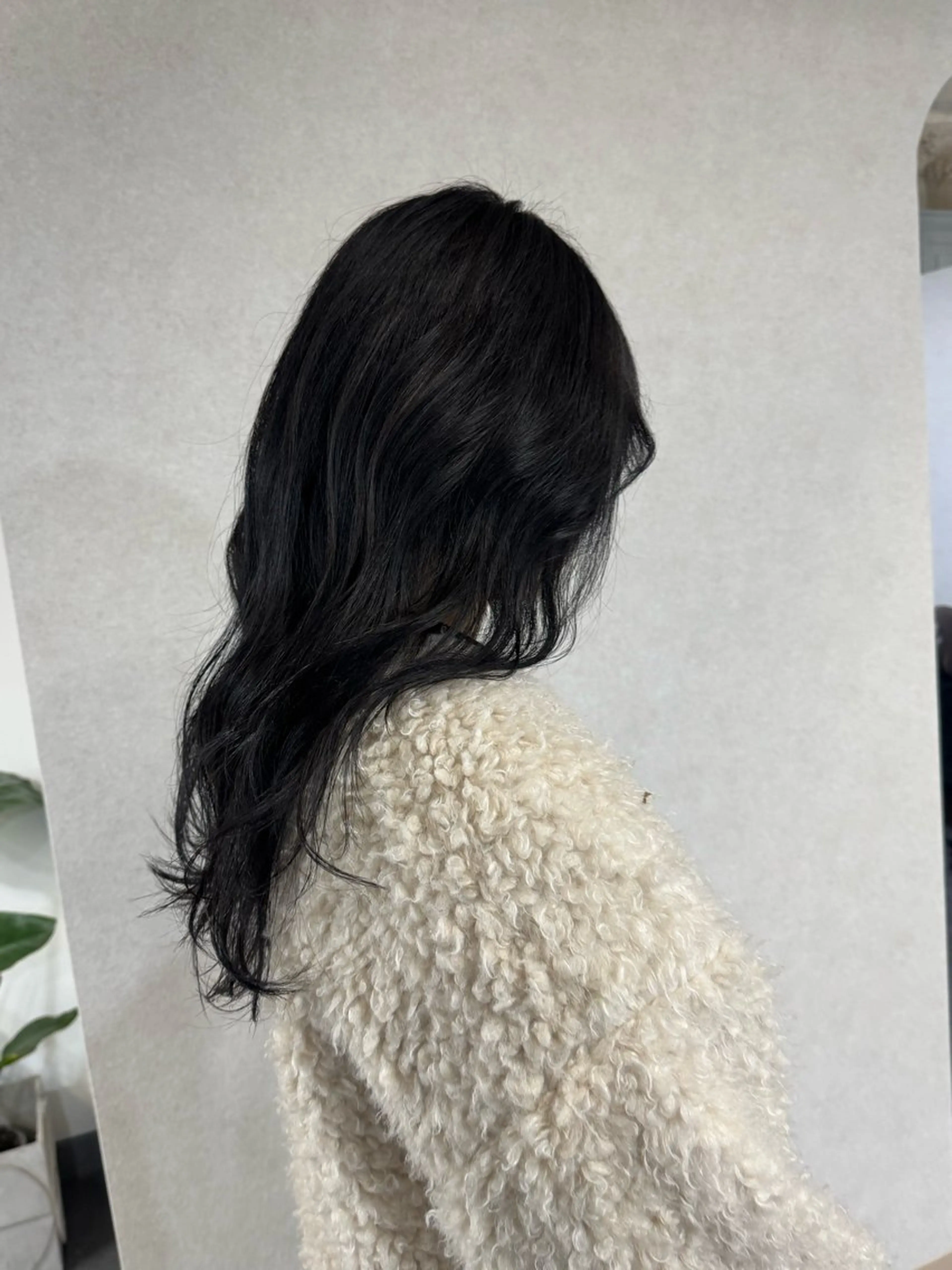 ロング ヘアカラー トリートメント 平川 沙季のヘアスタイル