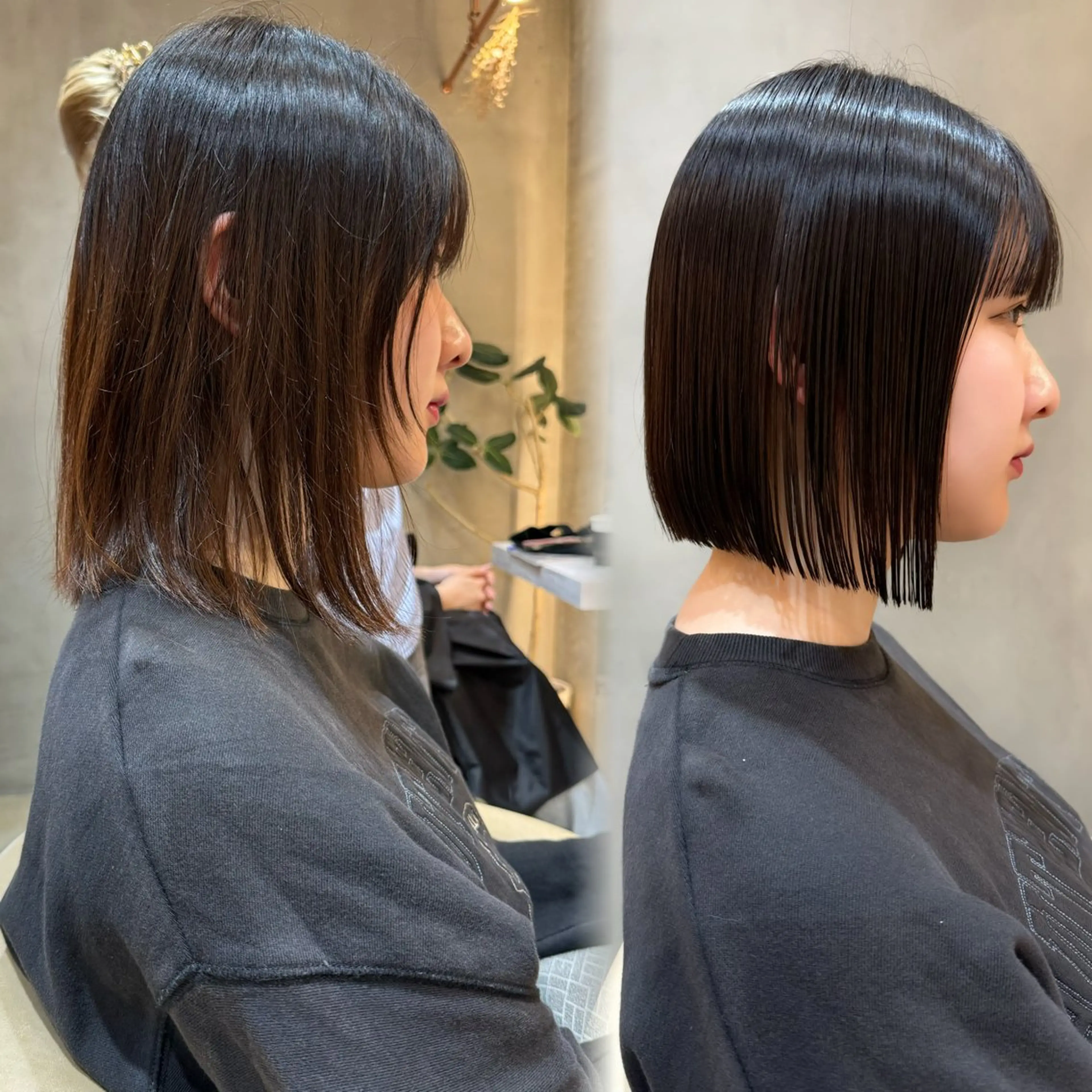 ショート カット ヘアカラー トリートメント 🌹ボブ/髪質改善 韓国レイヤー🌹澤口のヘアスタイル