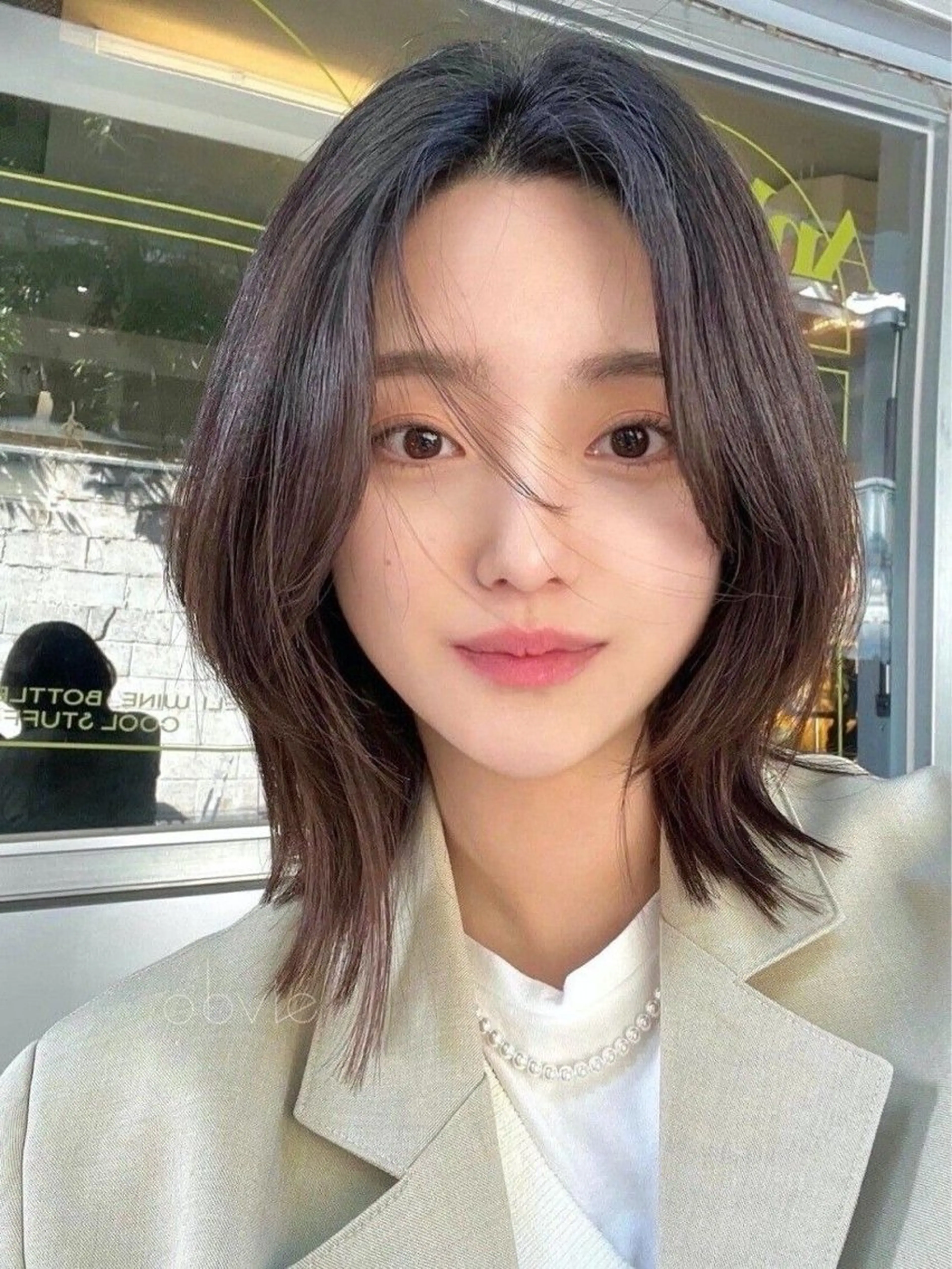 ミディアム ⭐︎ミディアム 深井朱莉⭐︎のヘアスタイル