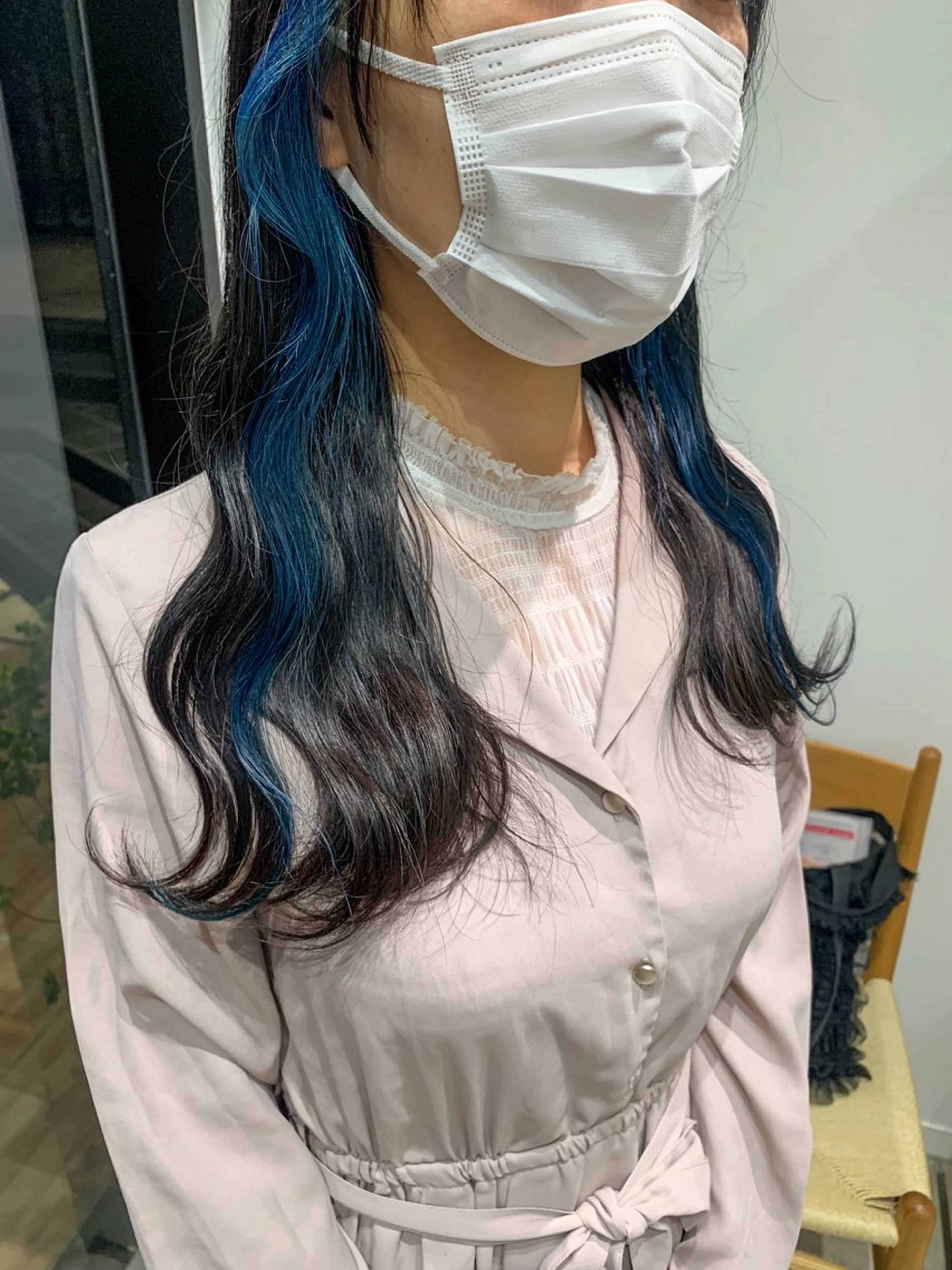 ロング カラー ヘアアレンジ ブリーチ カット ヘアカラー トリートメント yuka .のヘアスタイル