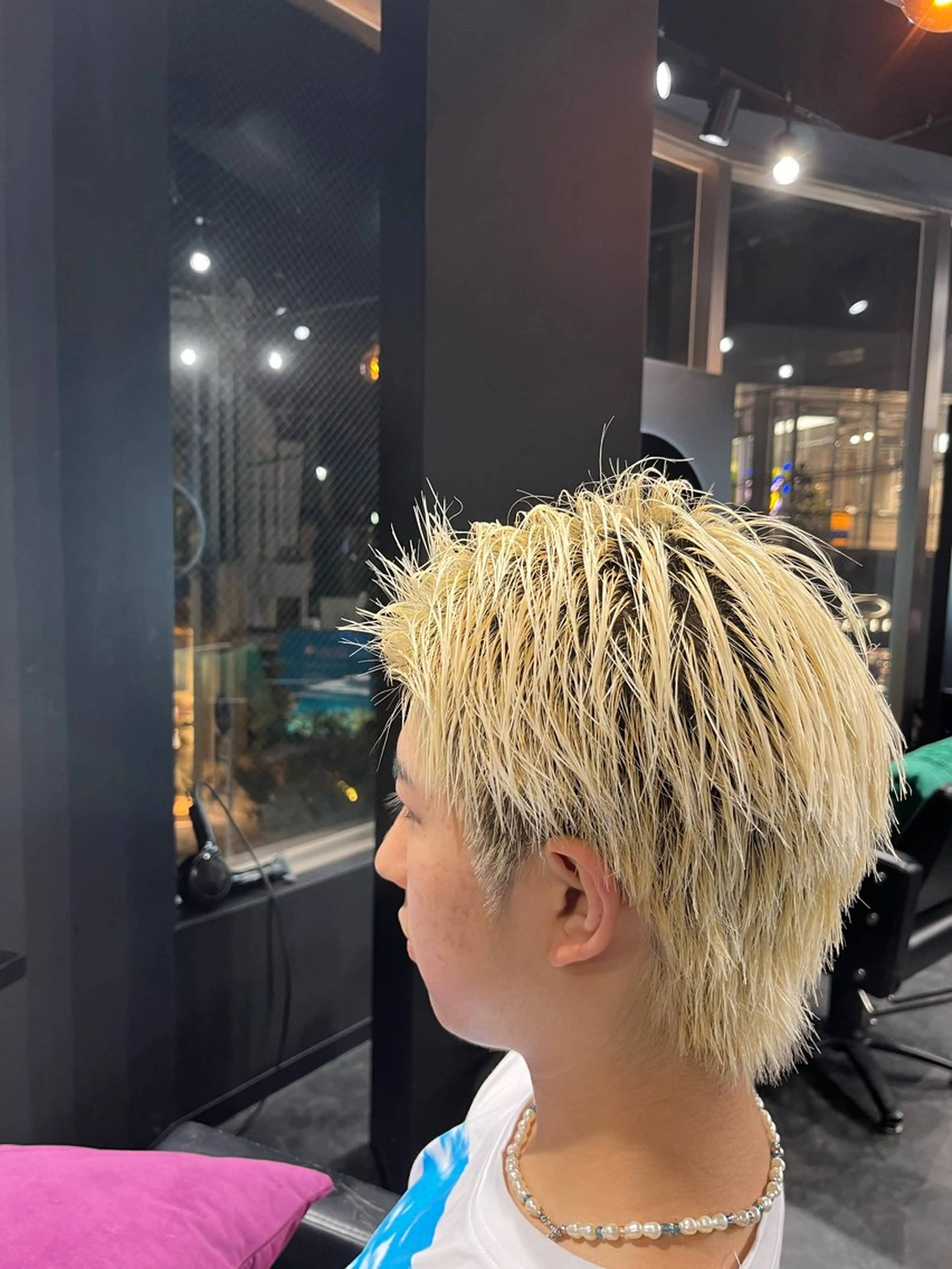 ショート ショートヘア 髪質改善カラー&トリートメント専門店BLOOMA原宿所属・はやと /メンズセット/上野のヘアスタイル