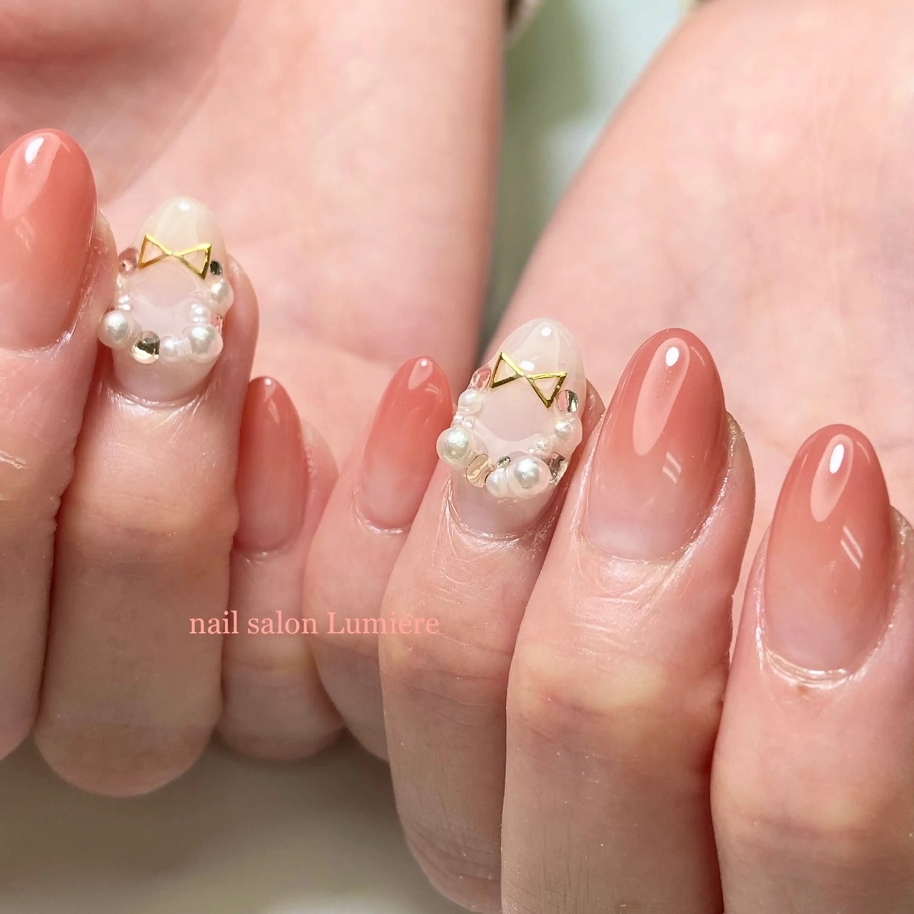 ネイル ハンドネイル nail salon Lumièreのネイルデザイン