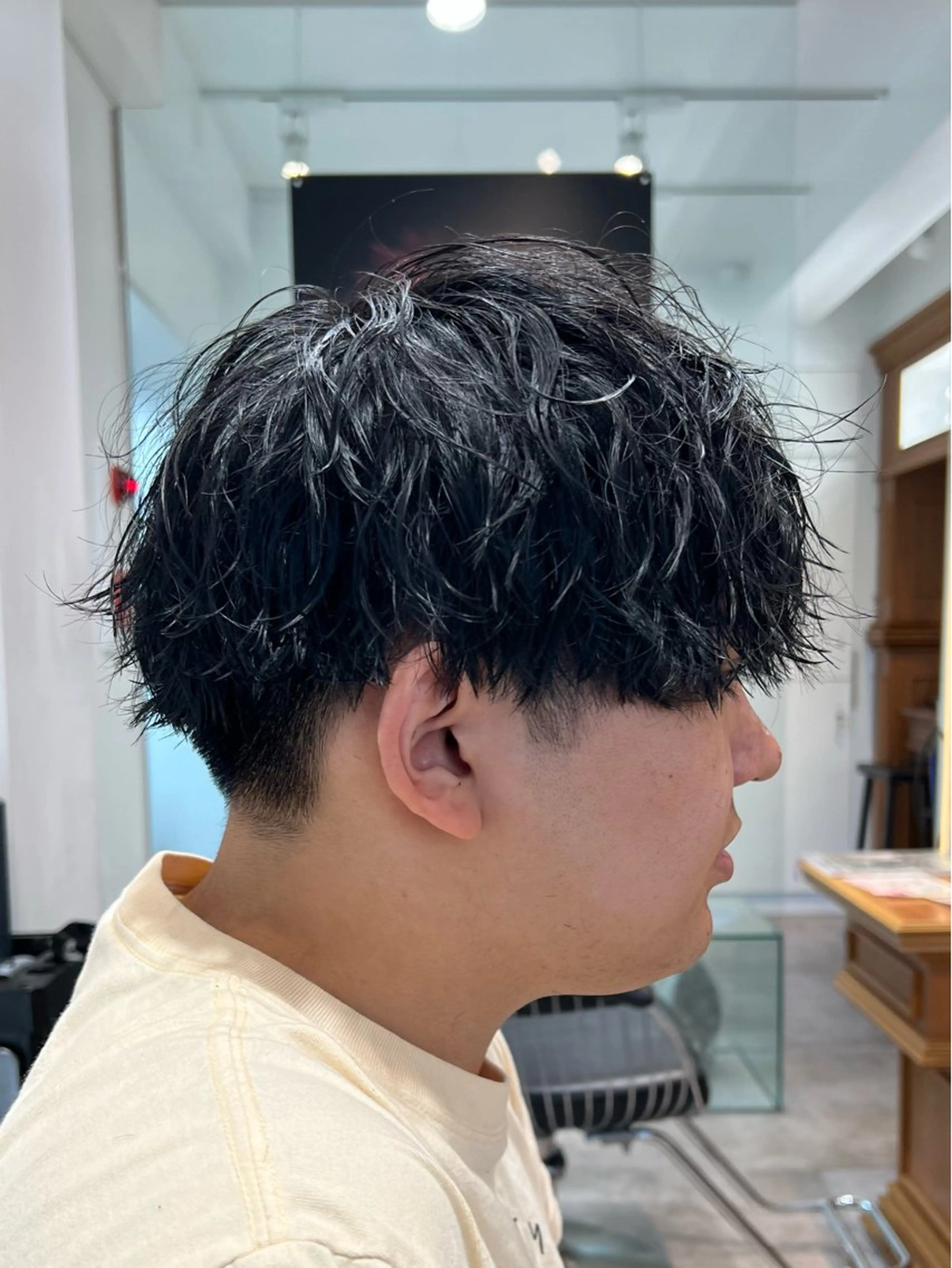 パーマ メンズ メンズパーマ ツイストスパイラルパーマ スパイラルパーマ カット パーマ 《メンズ特化》韓国風 /千原涼麻のヘアスタイル