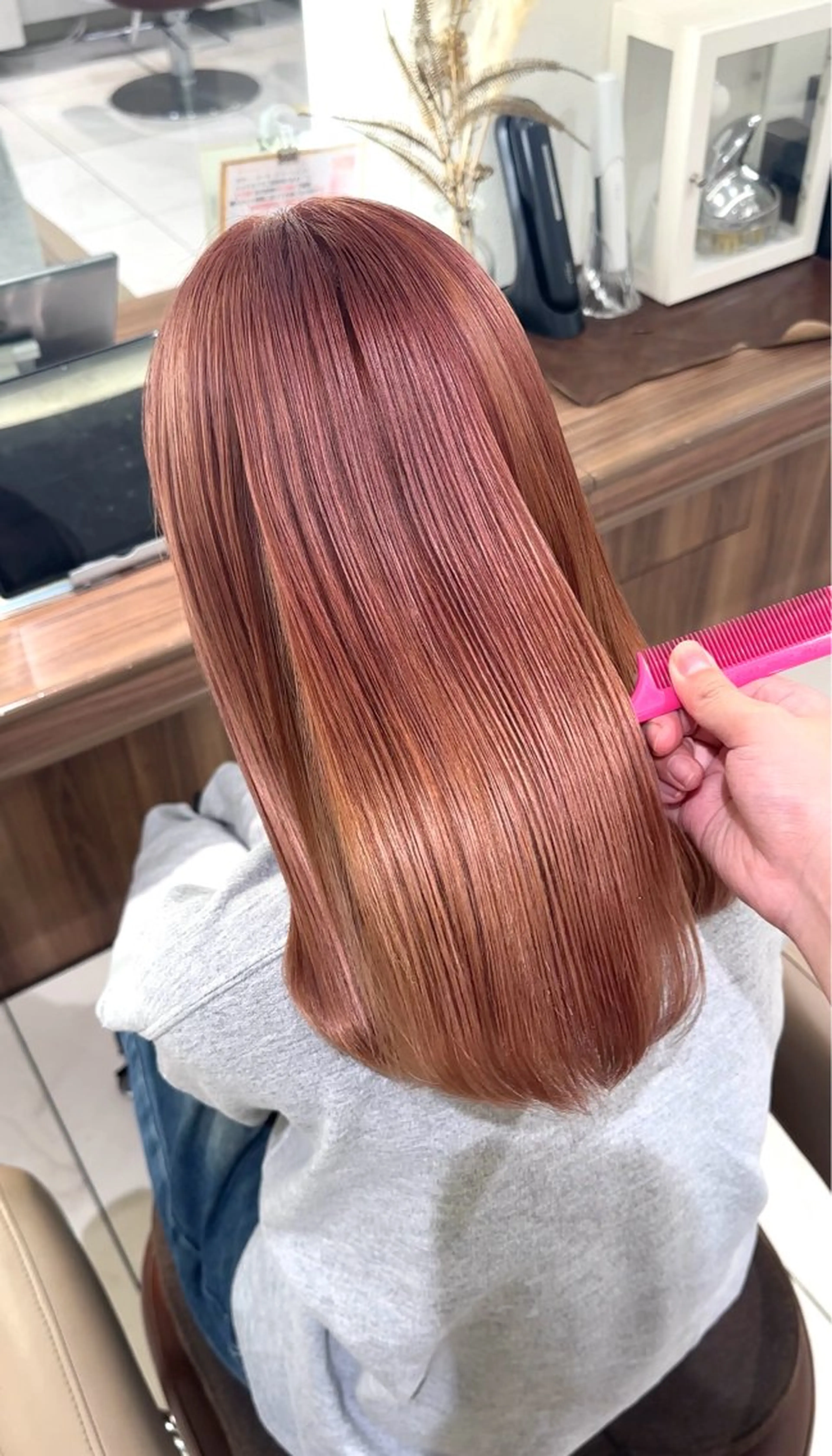 ロング カラー 透明感カラー ヘアカラー 北島亜弥/髪質改善 /カラーのヘアスタイル