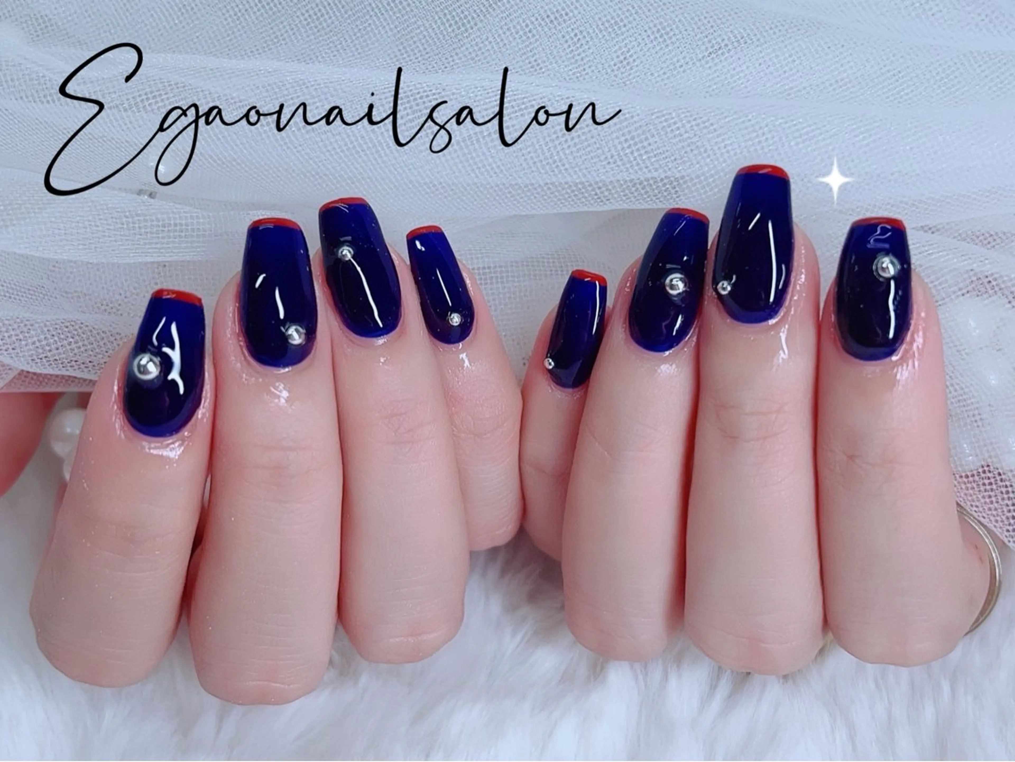 ネイル アートネイル フットネイル フレンチネイル ジェルネイル グラデーション ハンドネイル Egao Nail Salonのネイルデザイン