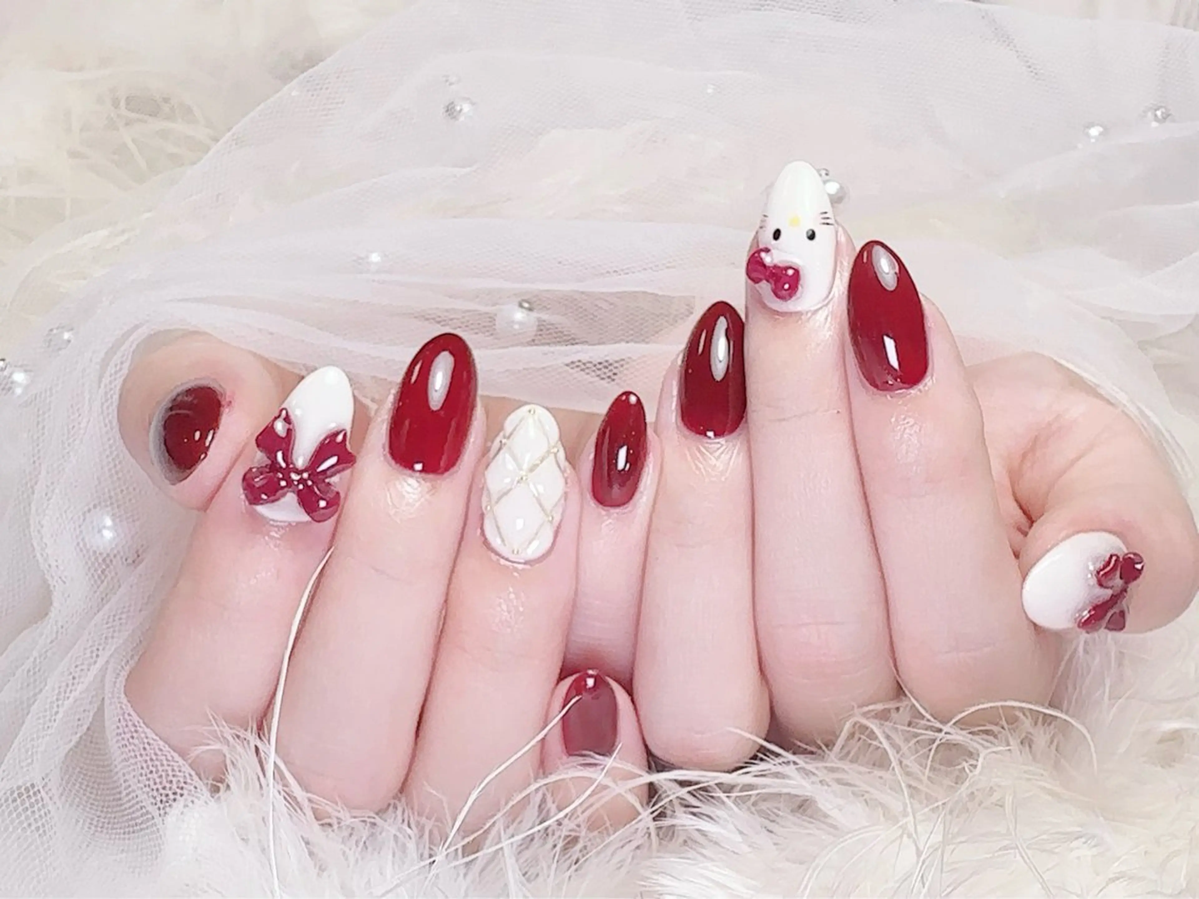 ネイル ハンドネイル ハンドケア nail salon Feerieのネイルデザイン