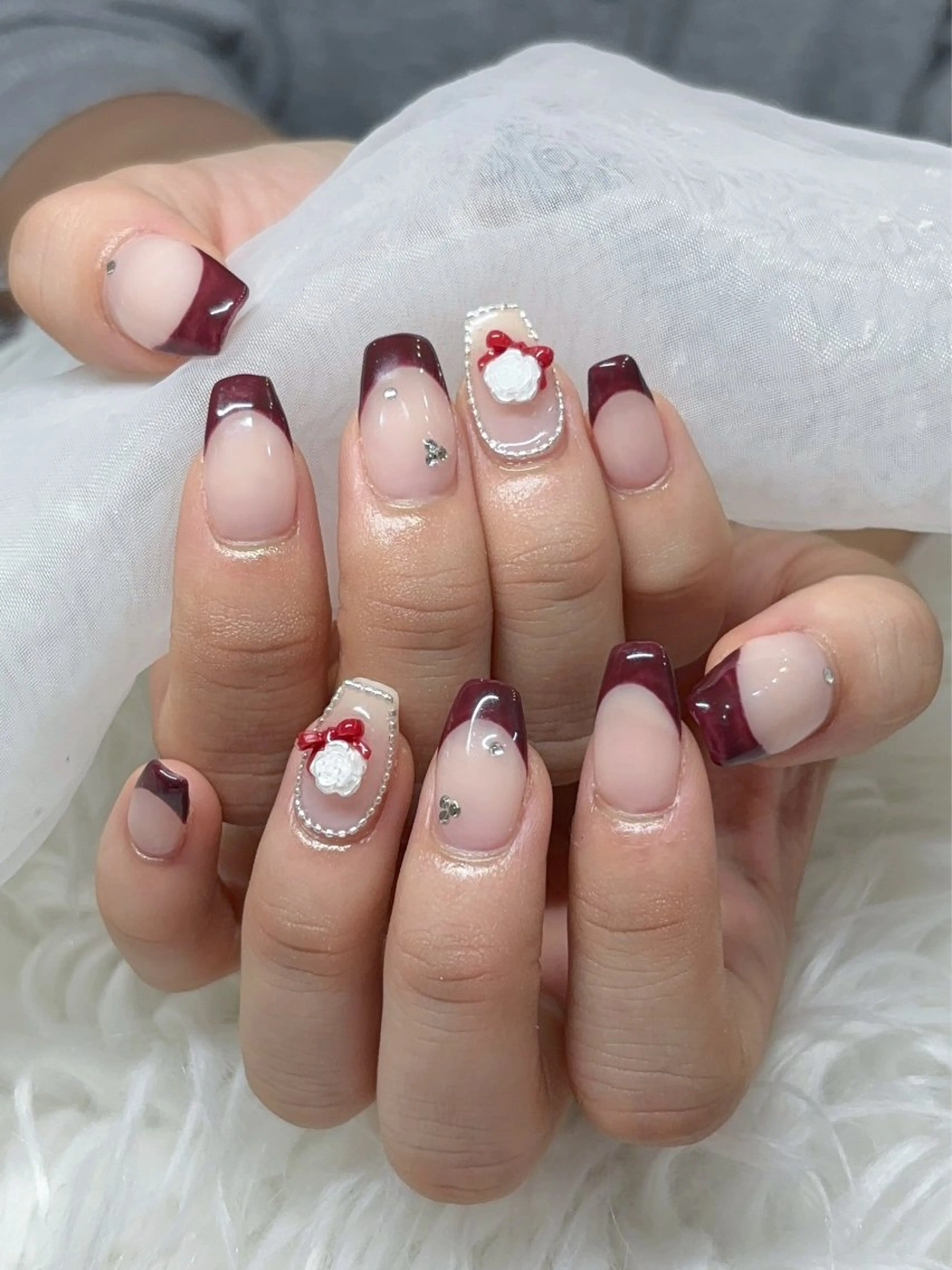 ネイル ハンドネイル nailsalon Lithos所属・nailsalon Recontreのネイルデザイン