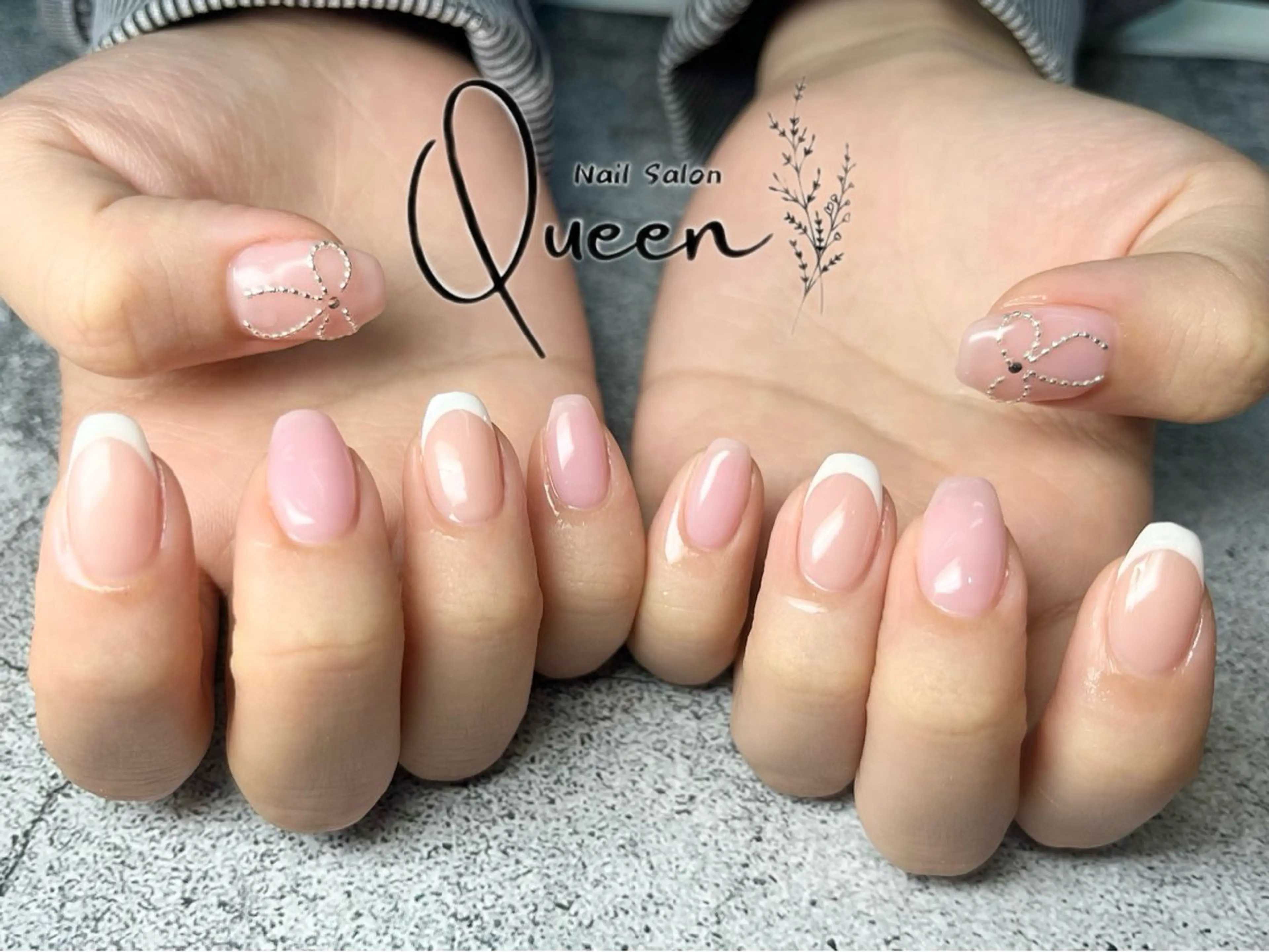 ネイル ハンドネイル Queen nail 北堀江 ASUKAのネイルデザイン