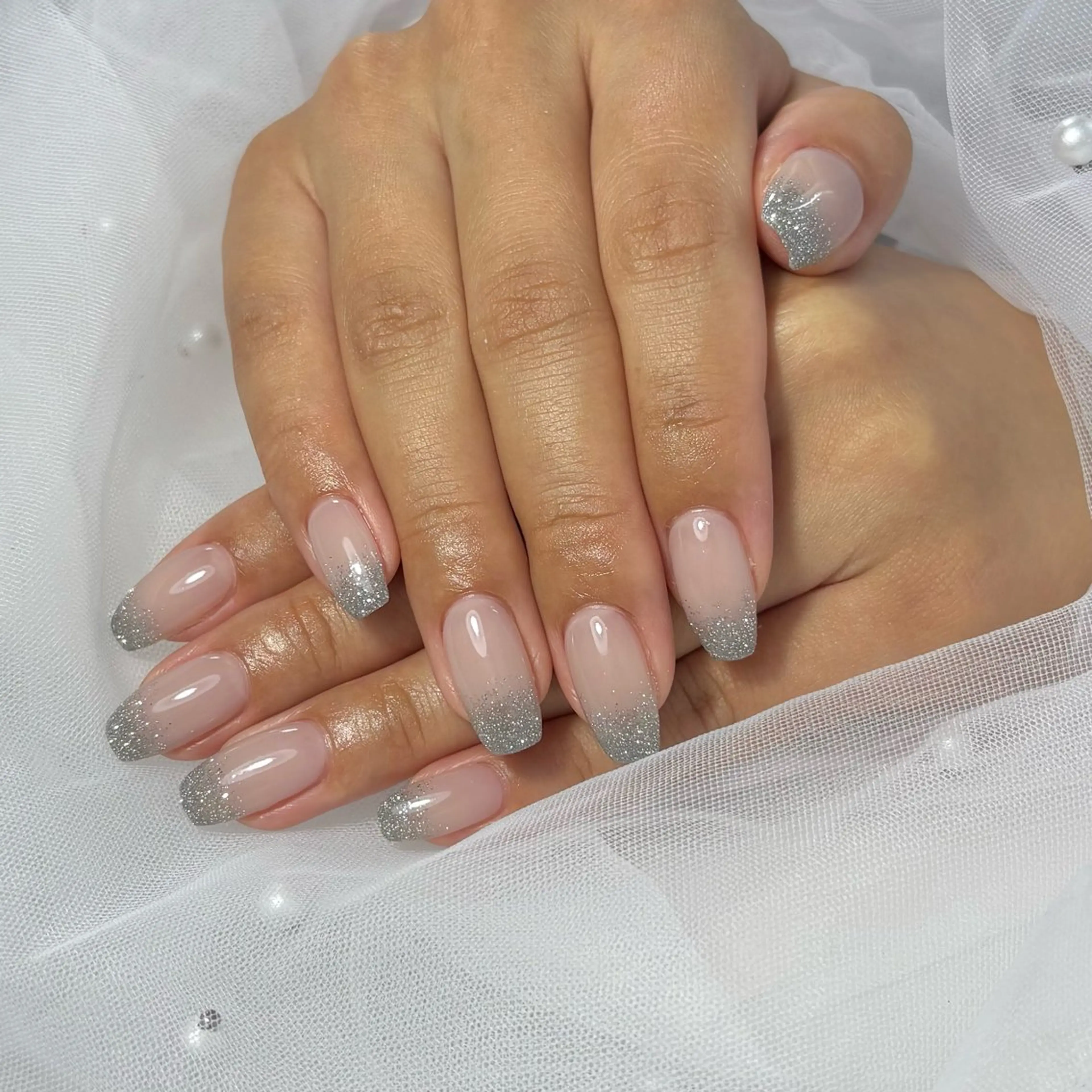 ネイル フラッシュネイル グラデーション 津田 朋佳のネイルデザイン