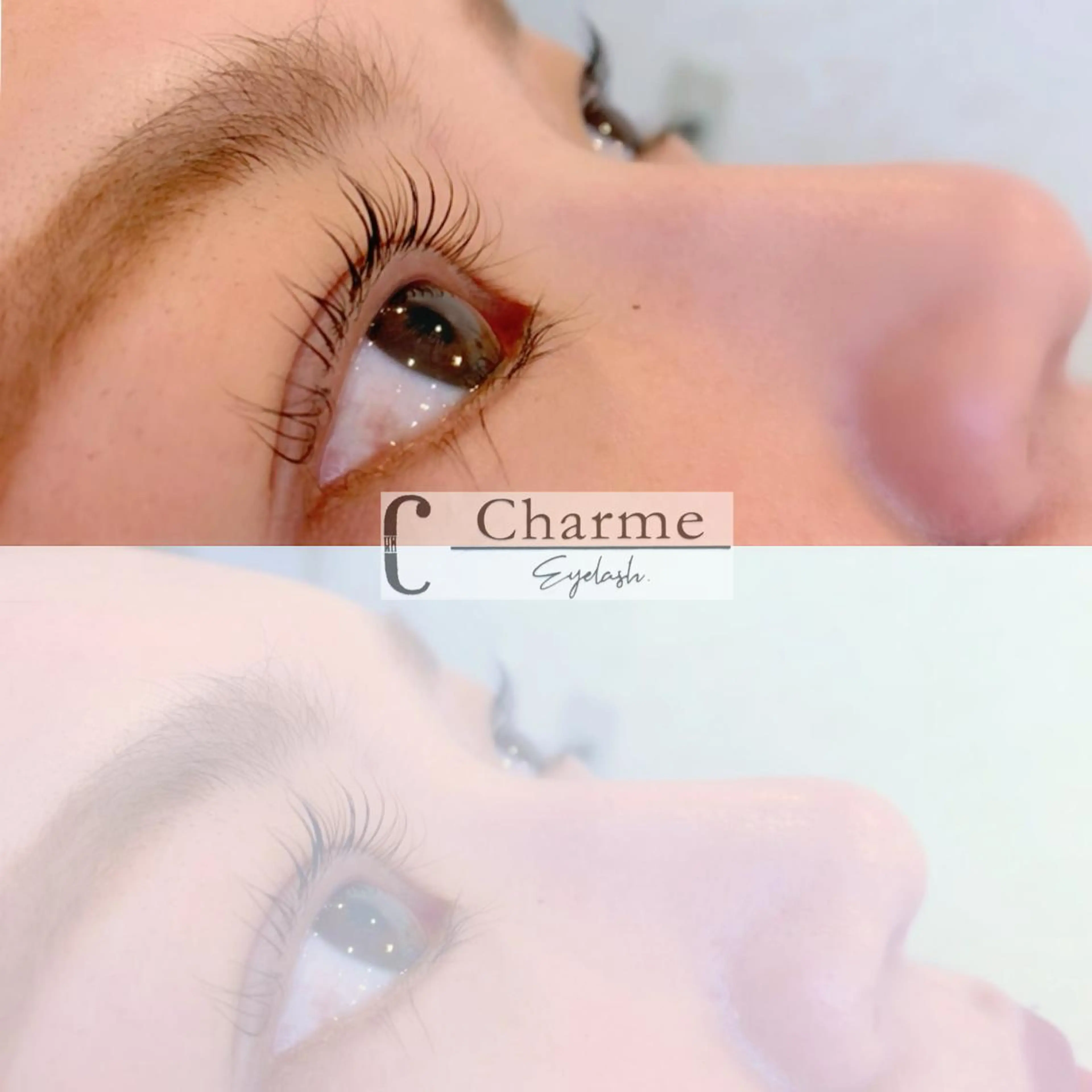 マツエク・マツパ アッパーリフトカール 完全個室‼︎Charme(シャルム)美容室併設eyelashサロン所属・【Charme 】 シャルムのマツエク・マツパデザイン