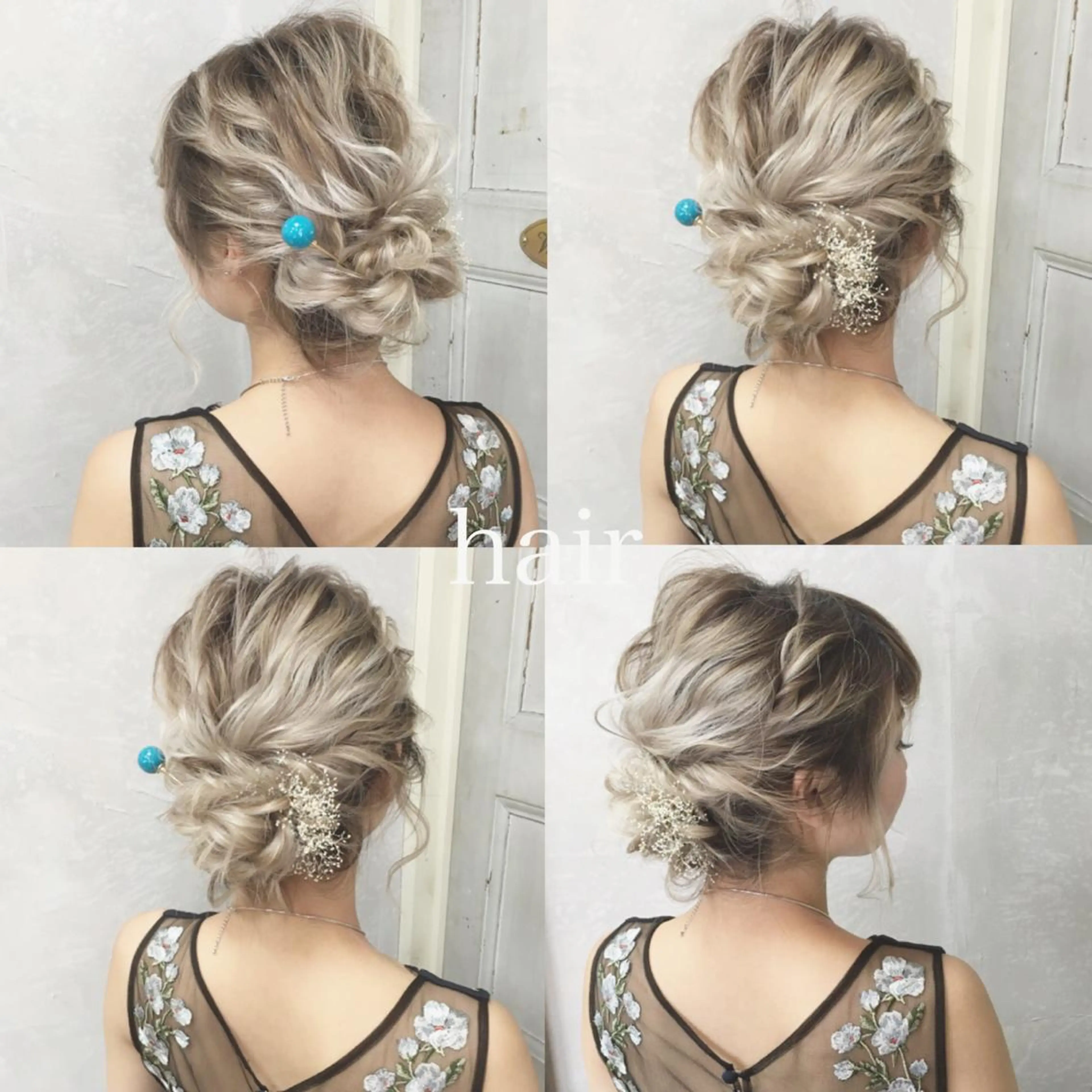 セミロング ヘアアレンジ autre所属・大久保 ひでなりのヘアスタイル