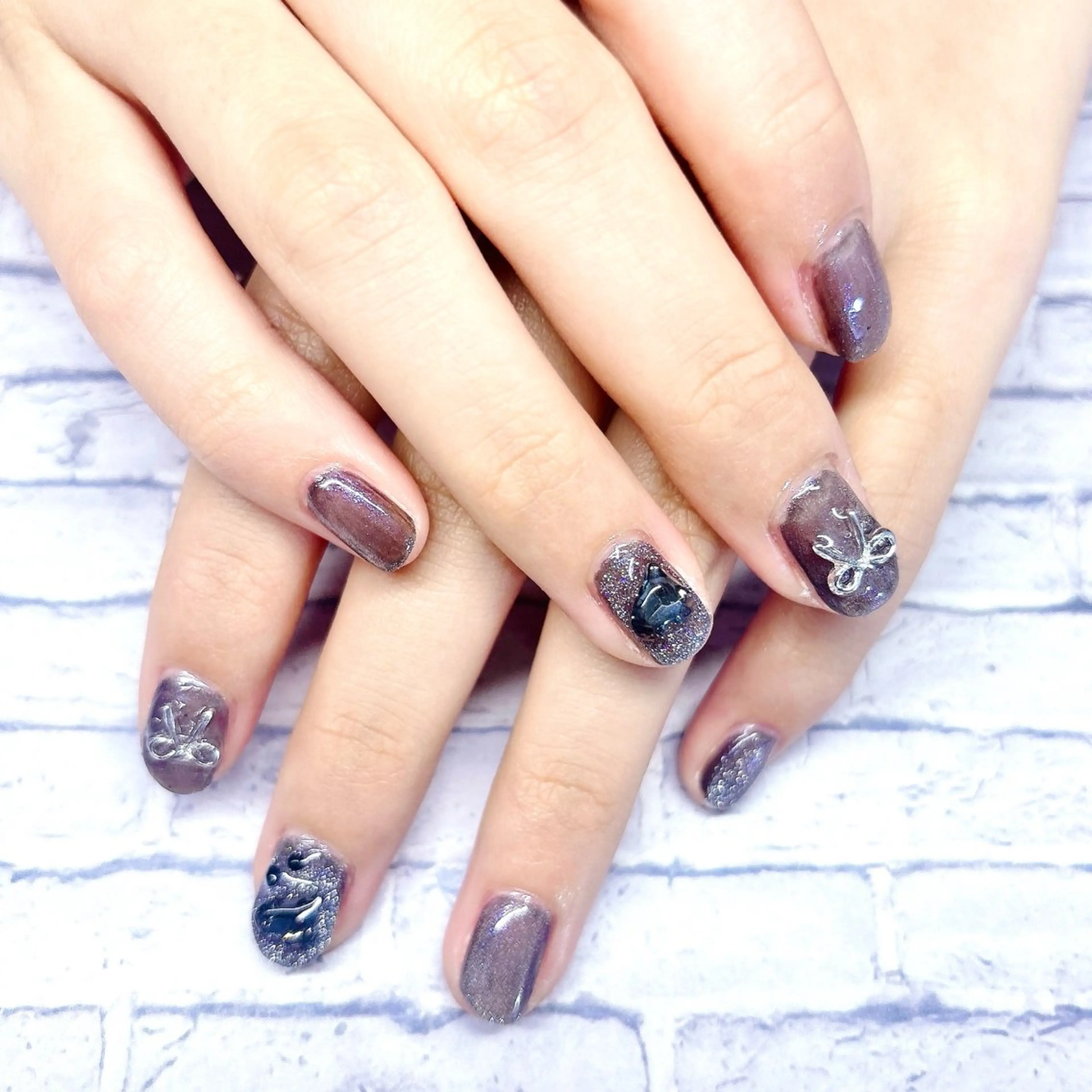 ネイル マグネットネイル MYu Beauty Salon  MAIのネイルデザイン