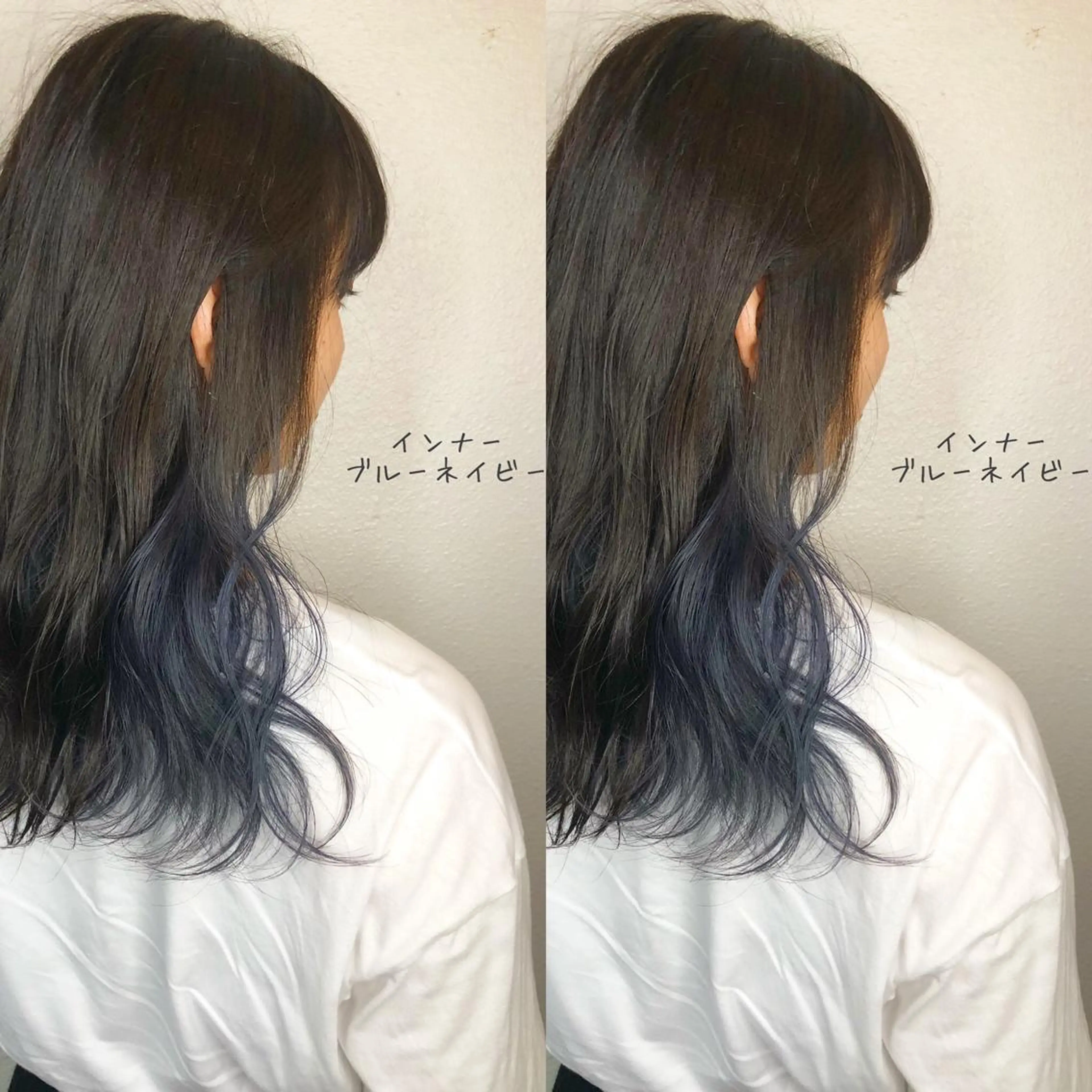 セミロング カラー ブリーチ しゅうさん🍝 麻田秀太郎のヘアスタイル