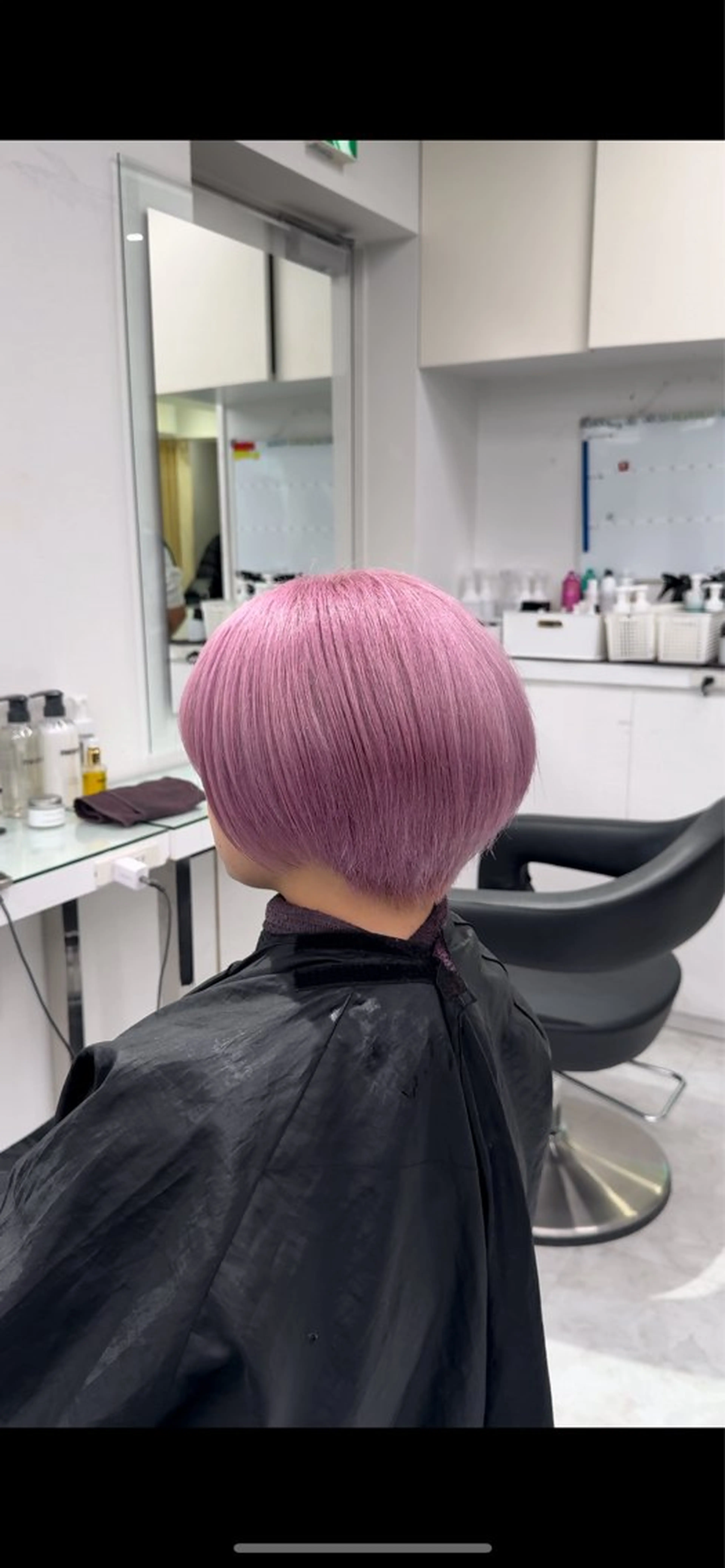 ショート カラー 透明感カラー/ ブリーチ/💓パタオのヘアスタイル