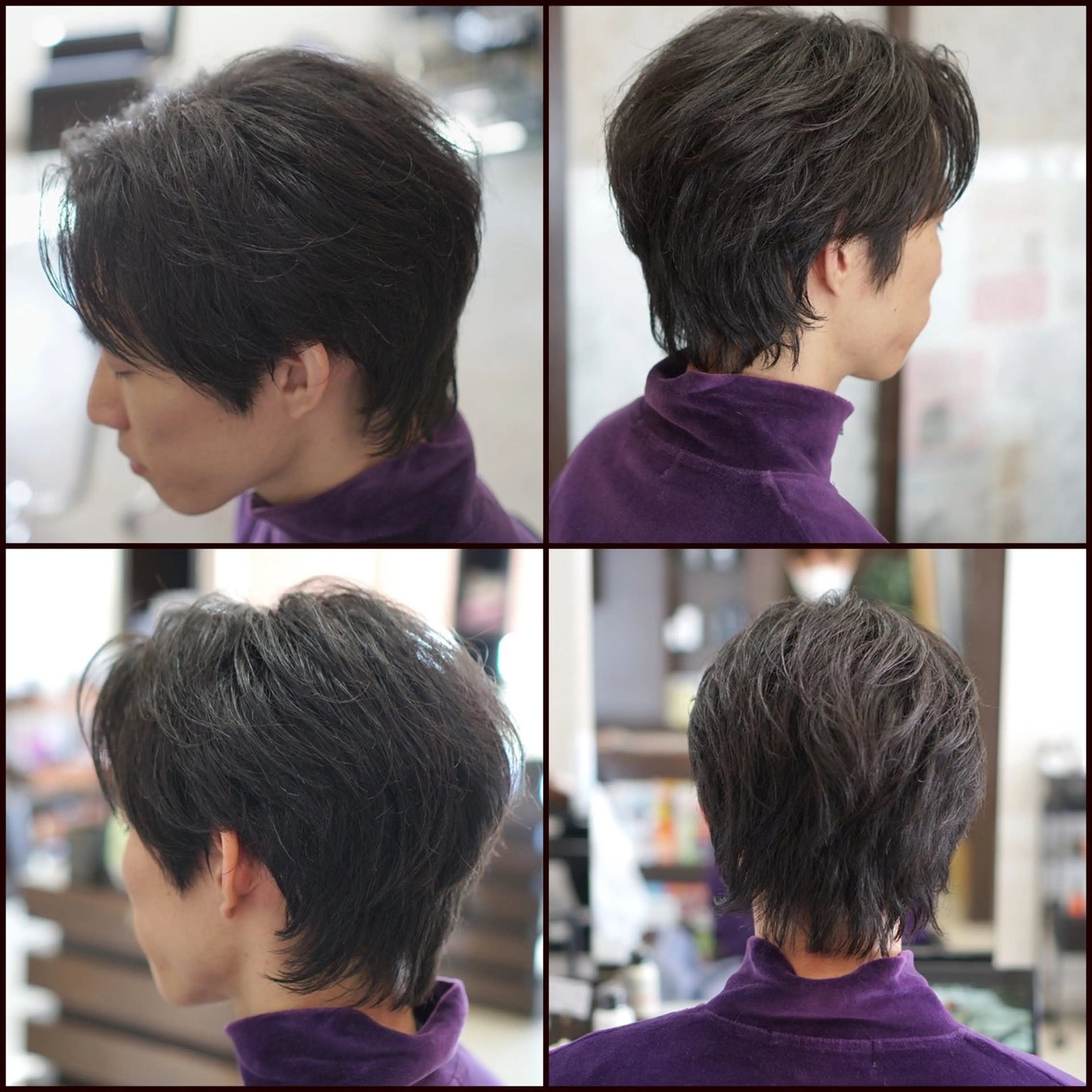 ショート メンズ カット 中島 剛のヘアスタイル
