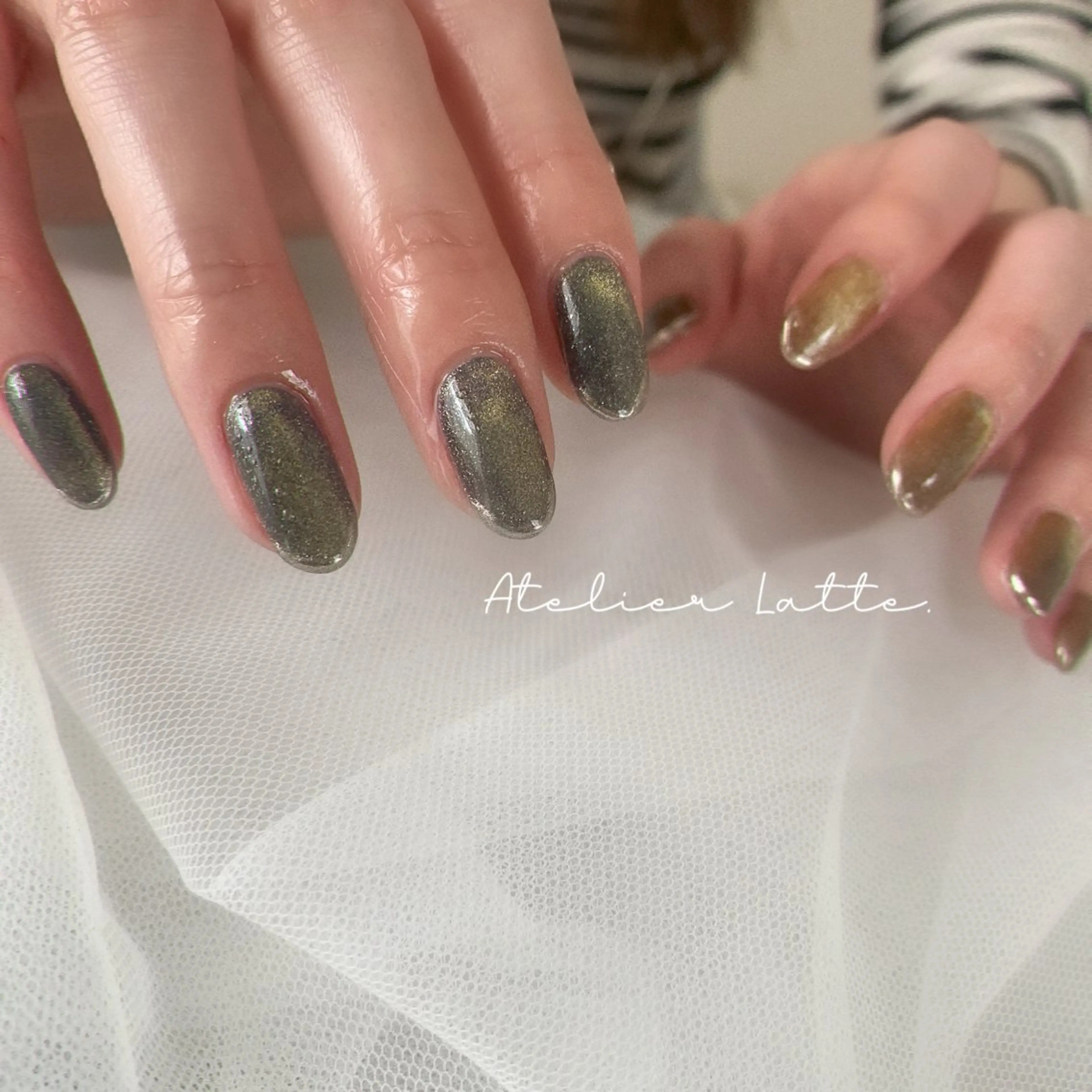 ネイル ハンドネイル フットネイル Atelier Latteのネイルデザイン