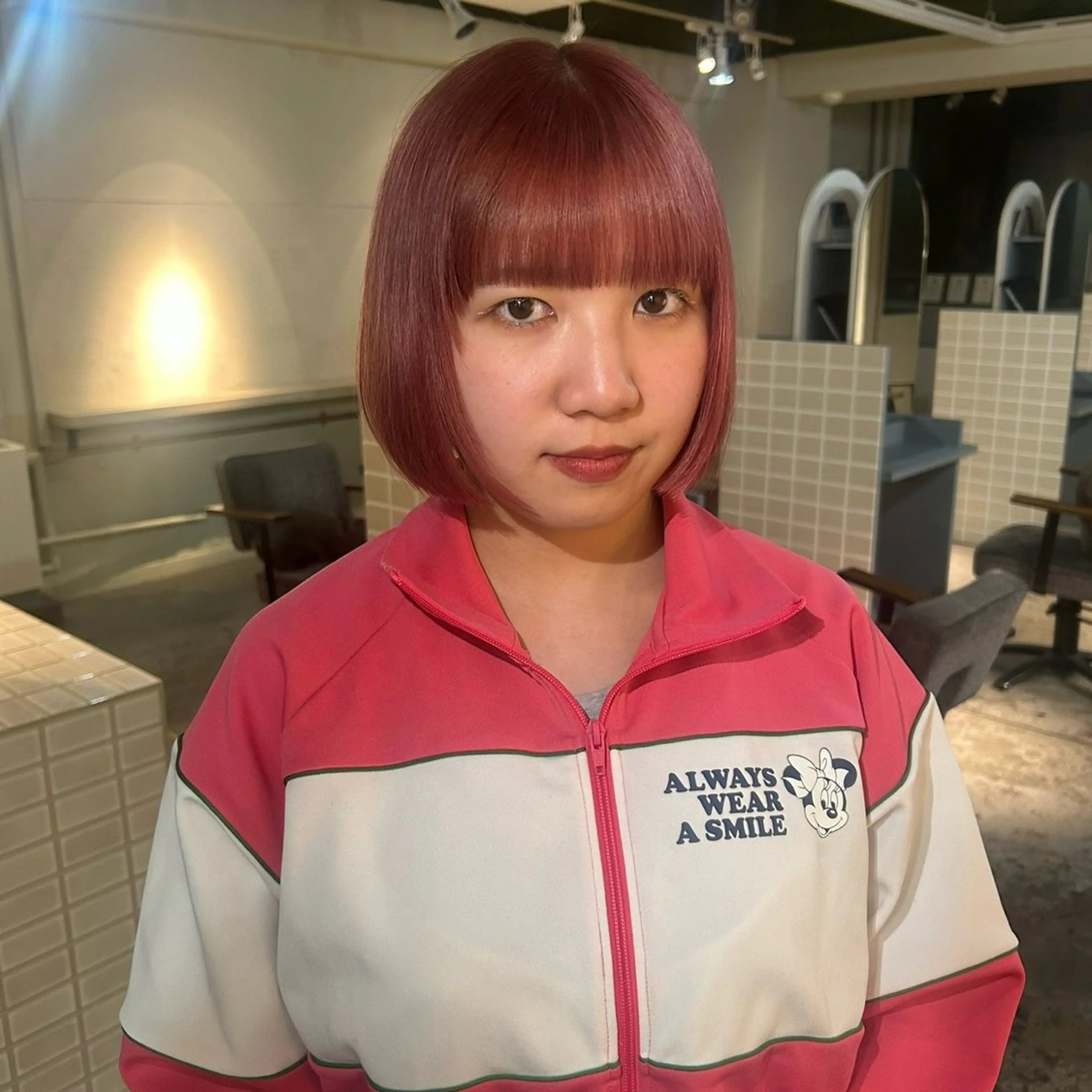 全頭ダブルカラーの写真