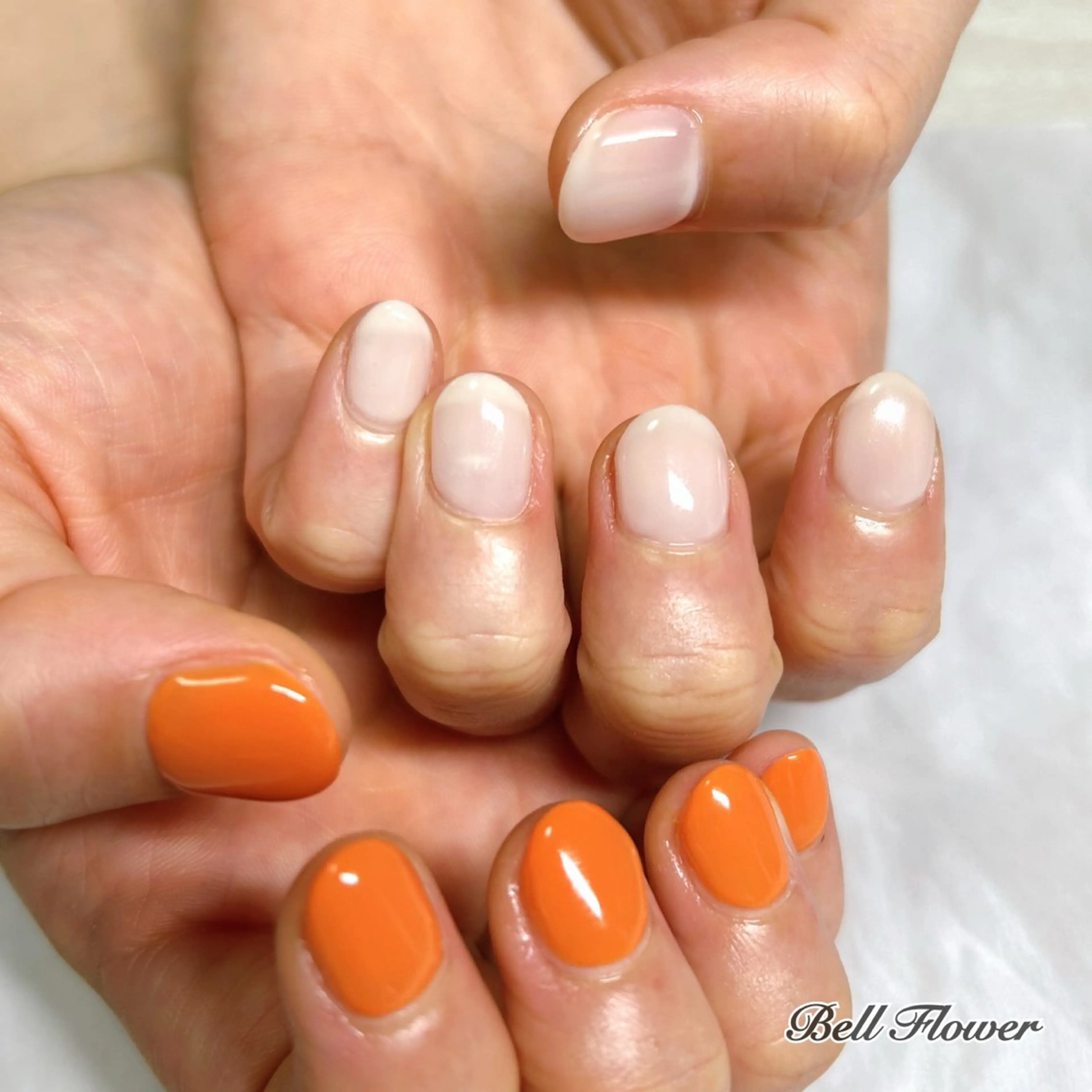 ネイル ハンドネイル Bell Flowerのネイルデザイン