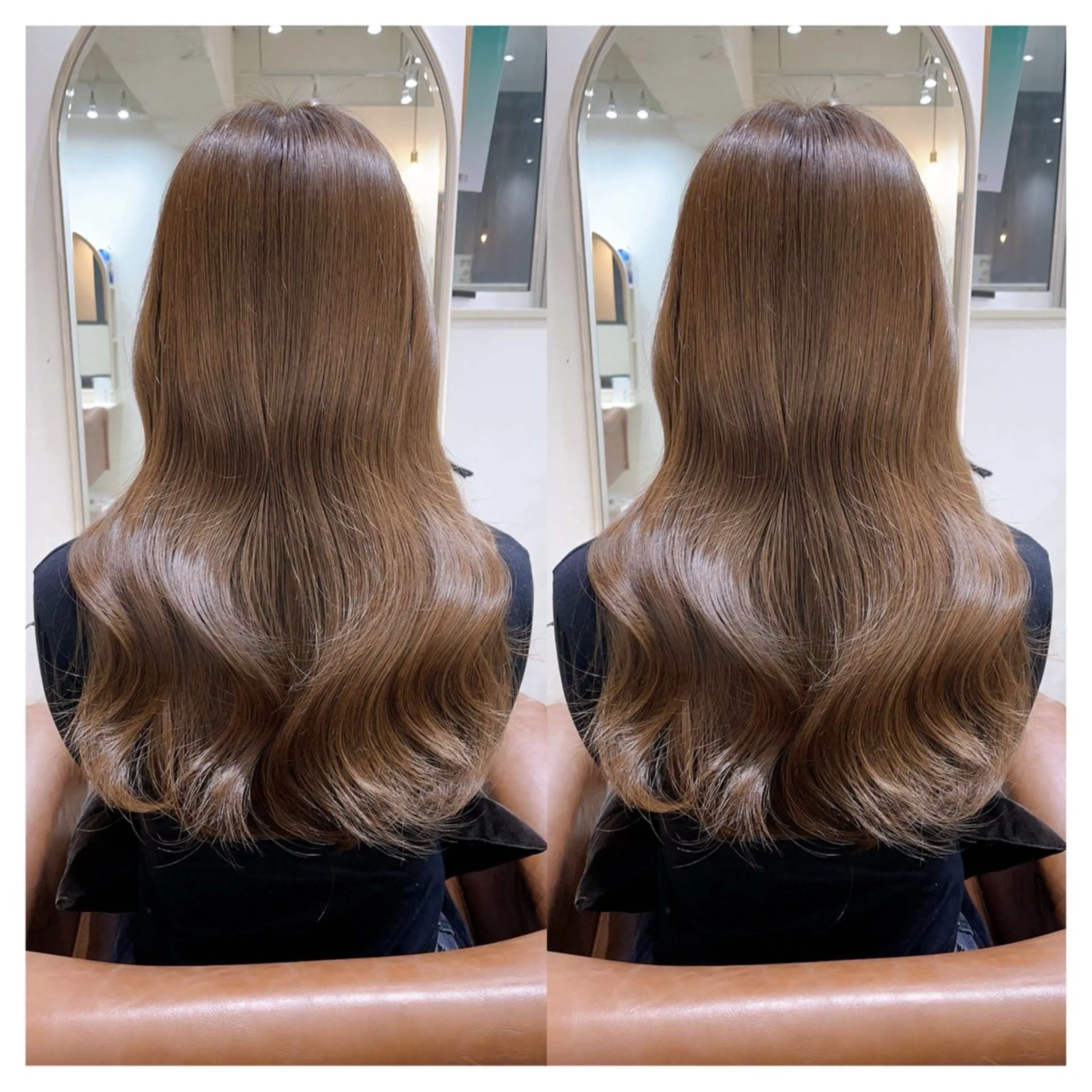 ロング カラー カット ヘアカラー トリートメント 村山 茉衣のヘアスタイル