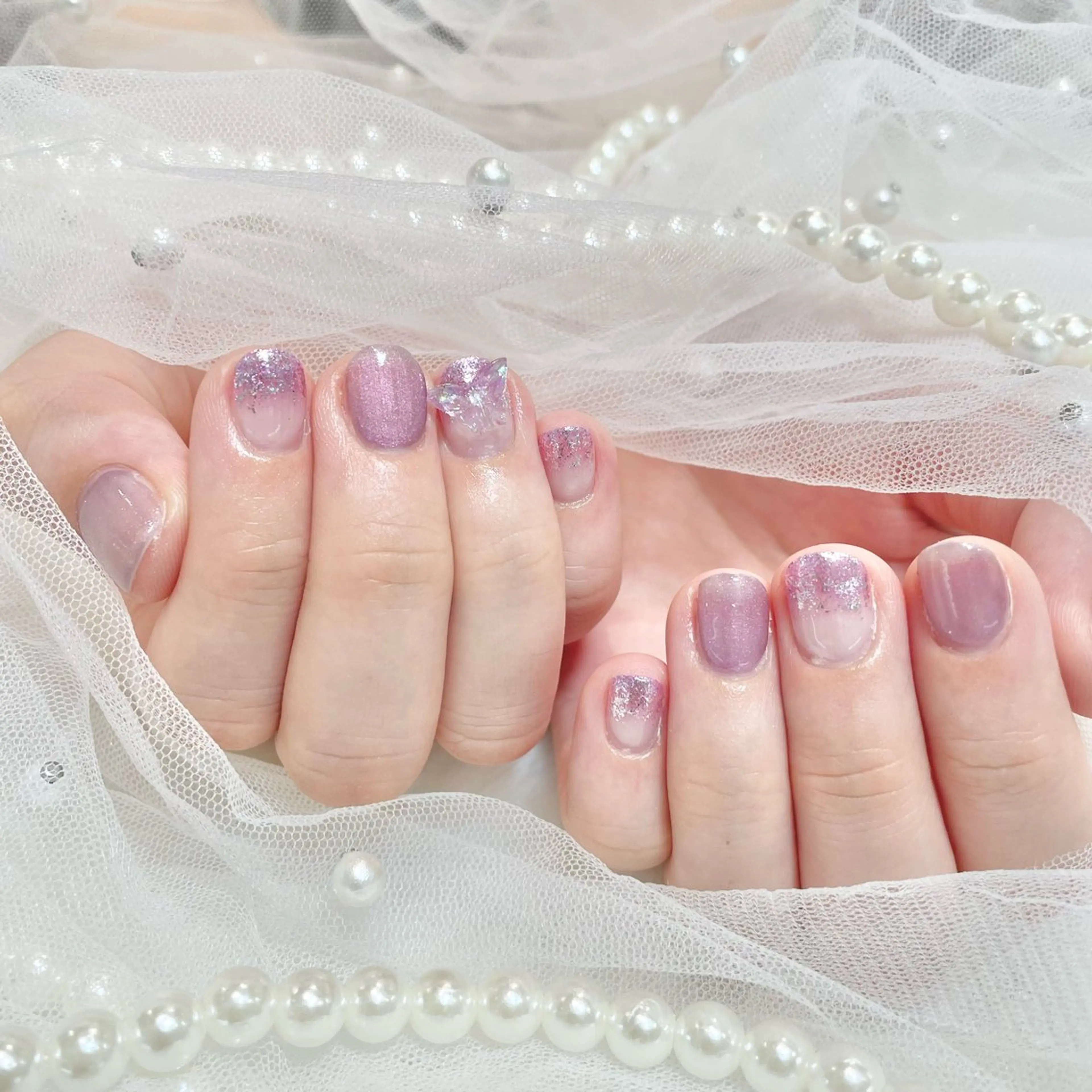 ネイル ハンドネイル WISTERIA midoriのネイルデザイン