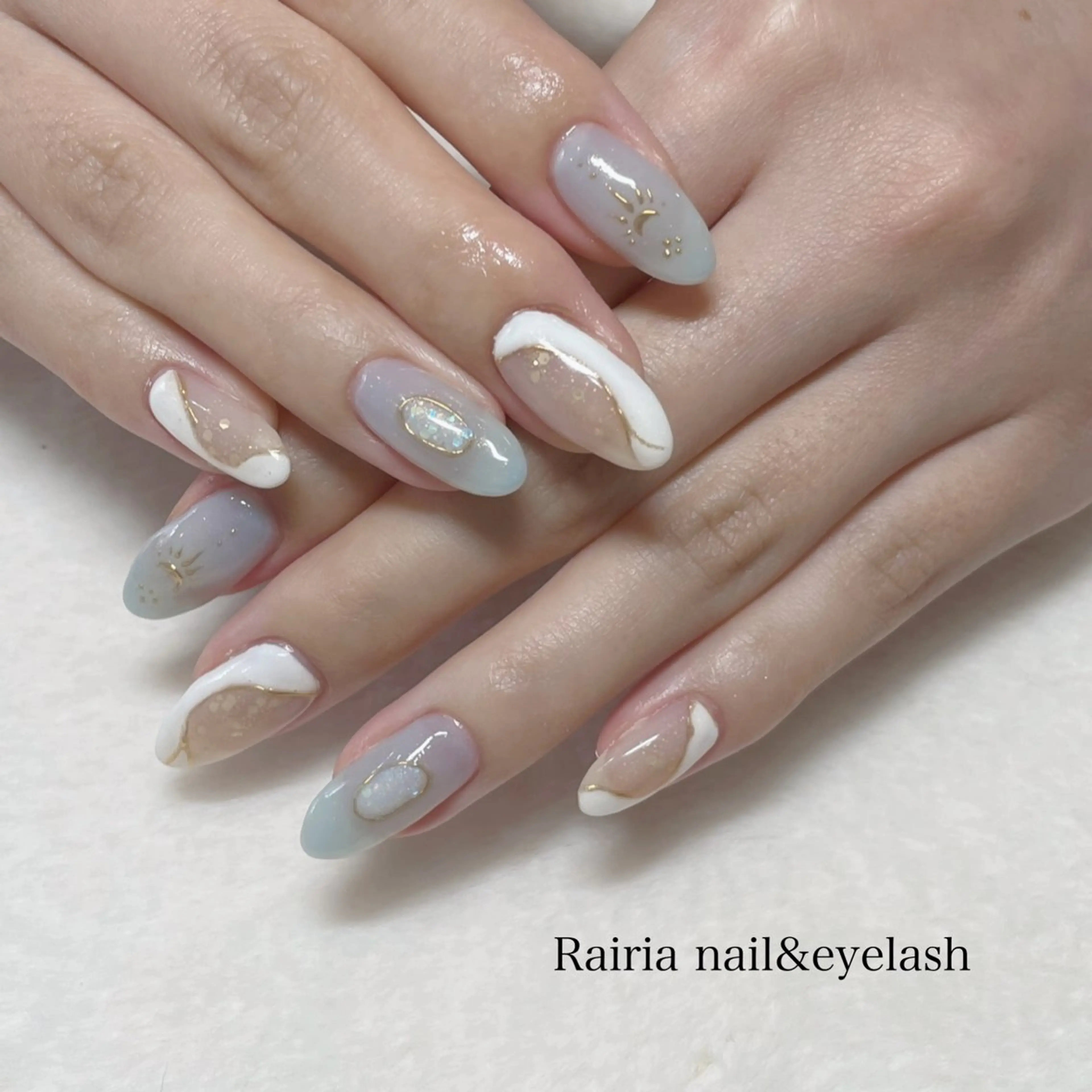 ネイル 持ち込み ハンドネイル Rairia nail&eyelash小岩店所属・Rairianail 小岩店のネイルデザイン