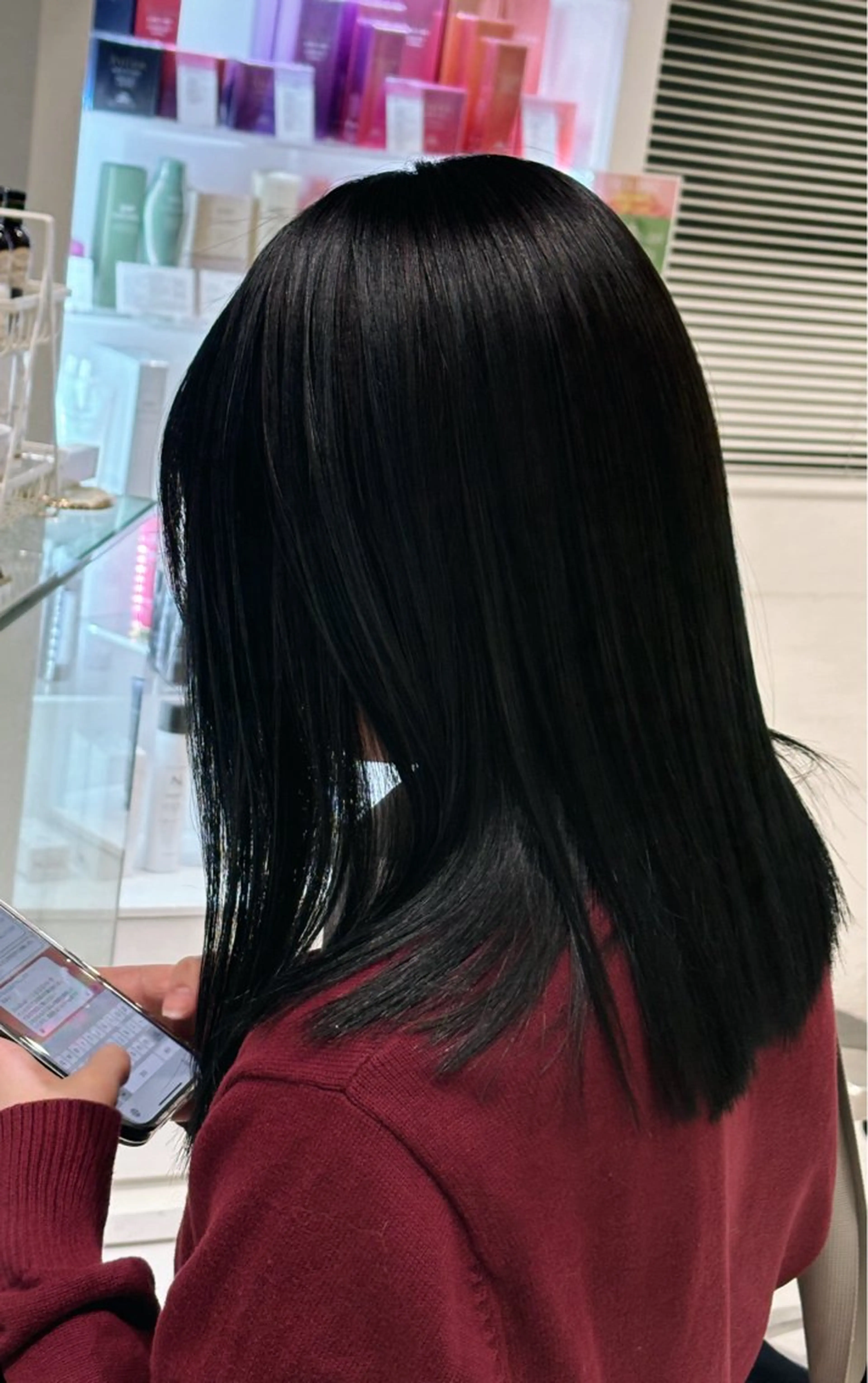 セミロング カラー ヘアカラー ナチュラルカラー🎨 /YUJIのヘアスタイル