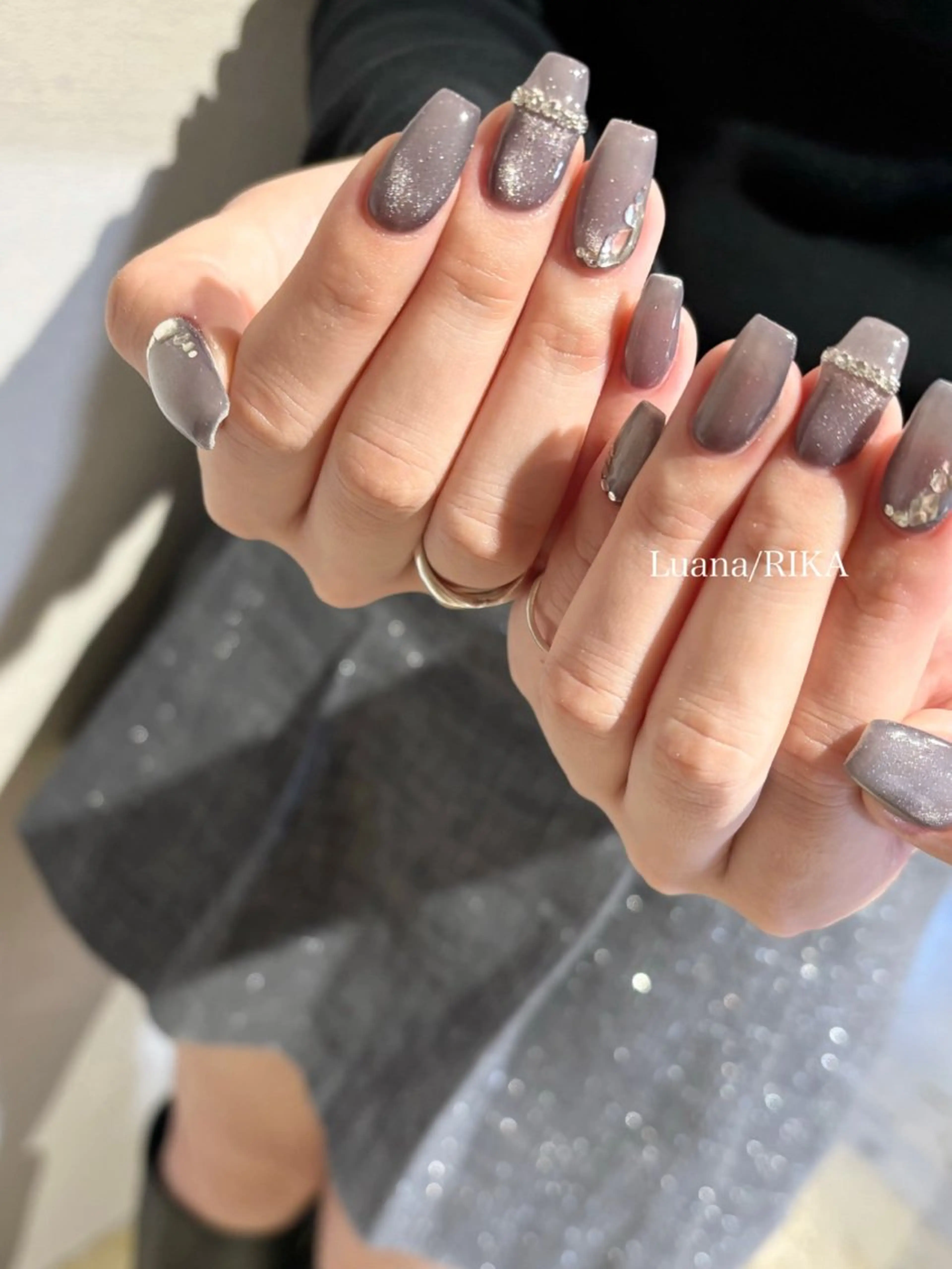 ネイル ハンドネイル Nail Salon Luana Rikaのネイルデザイン