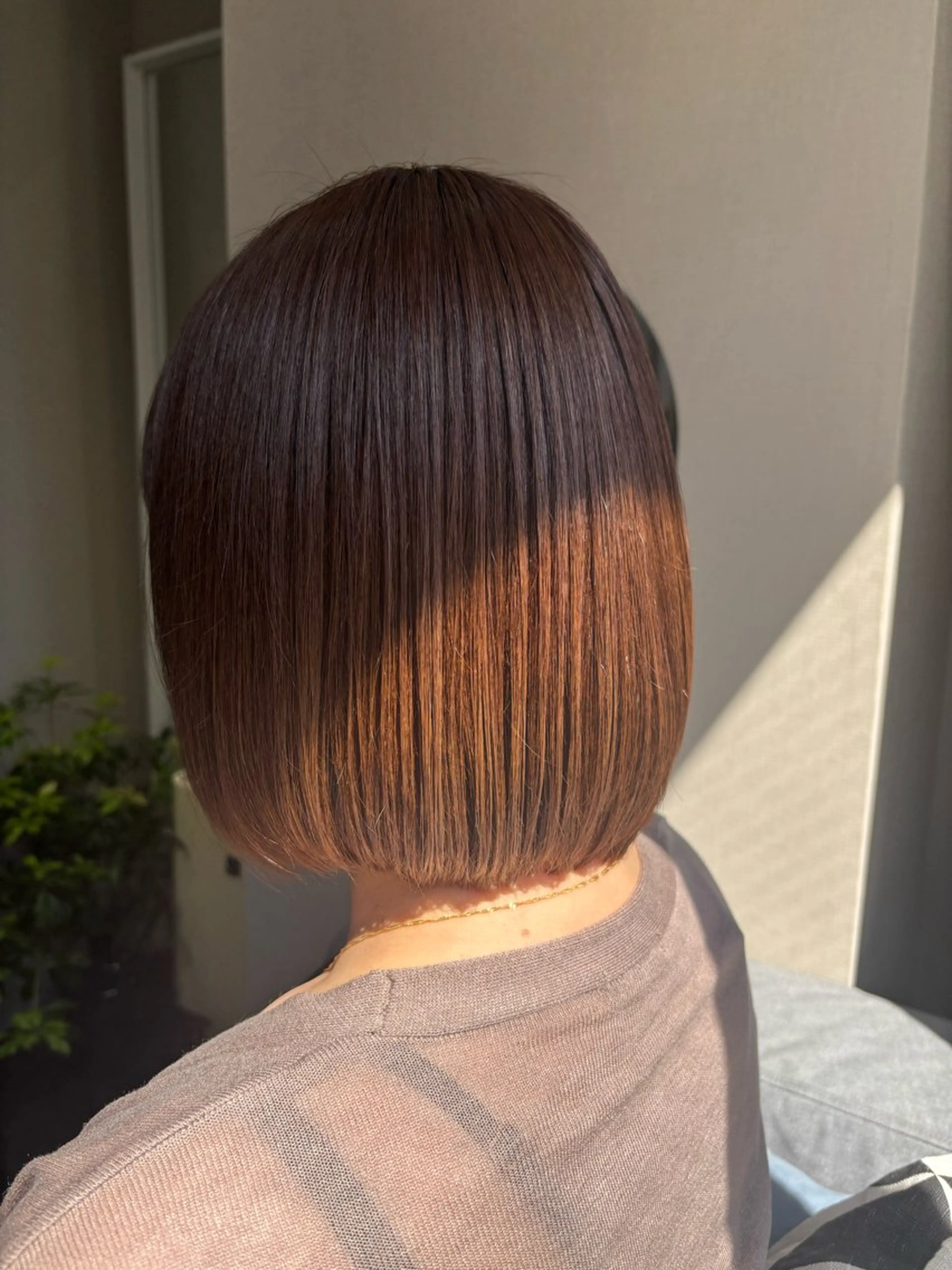 ショート カット 縮毛矯正 RUE5所属・🫧ストレート/ ボブ　真鍋 衿奈🫧のヘアスタイル