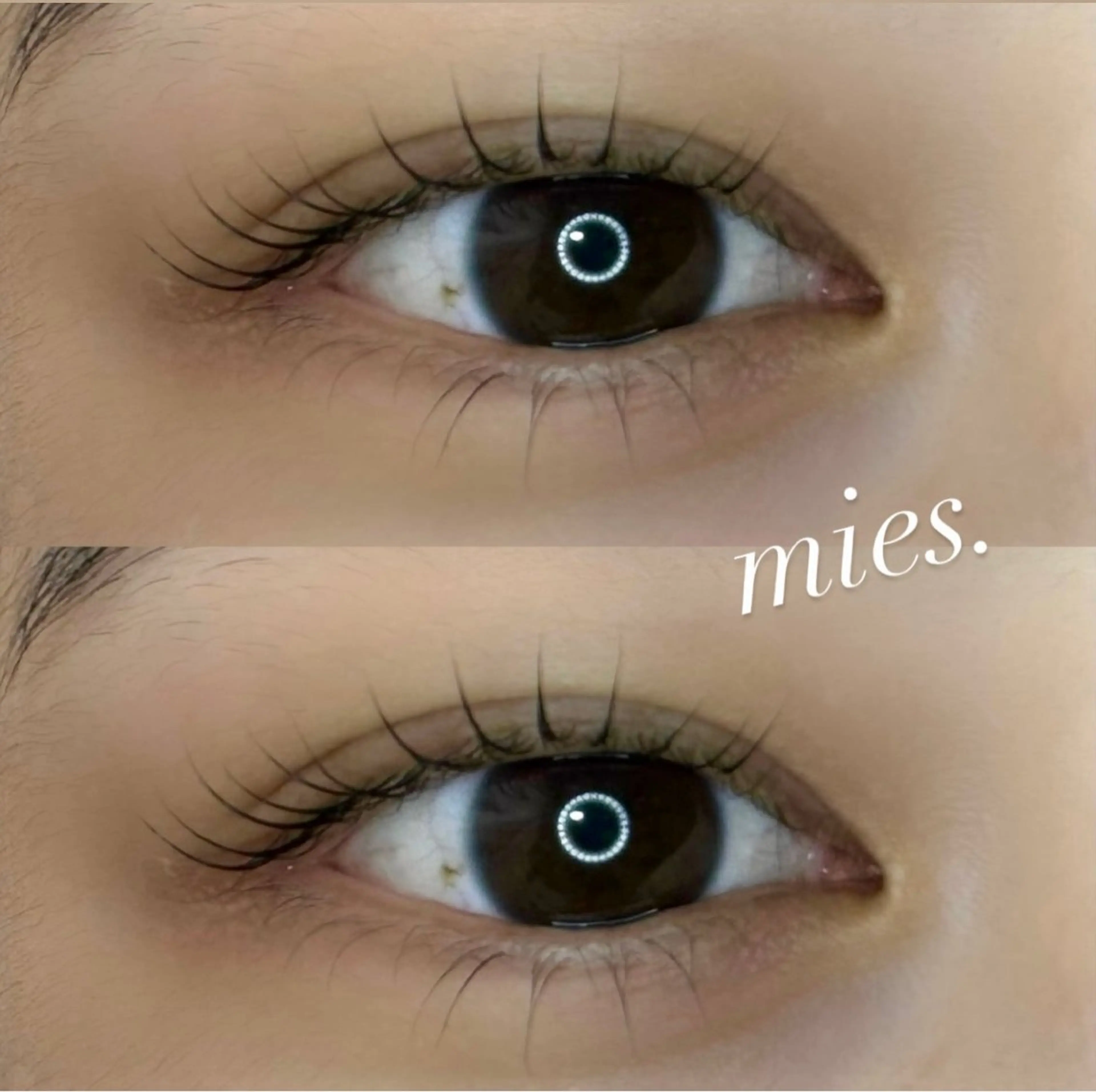マツエク・マツパ miesnails.by eyelash所属・田中 里奈のマツエク・マツパデザイン