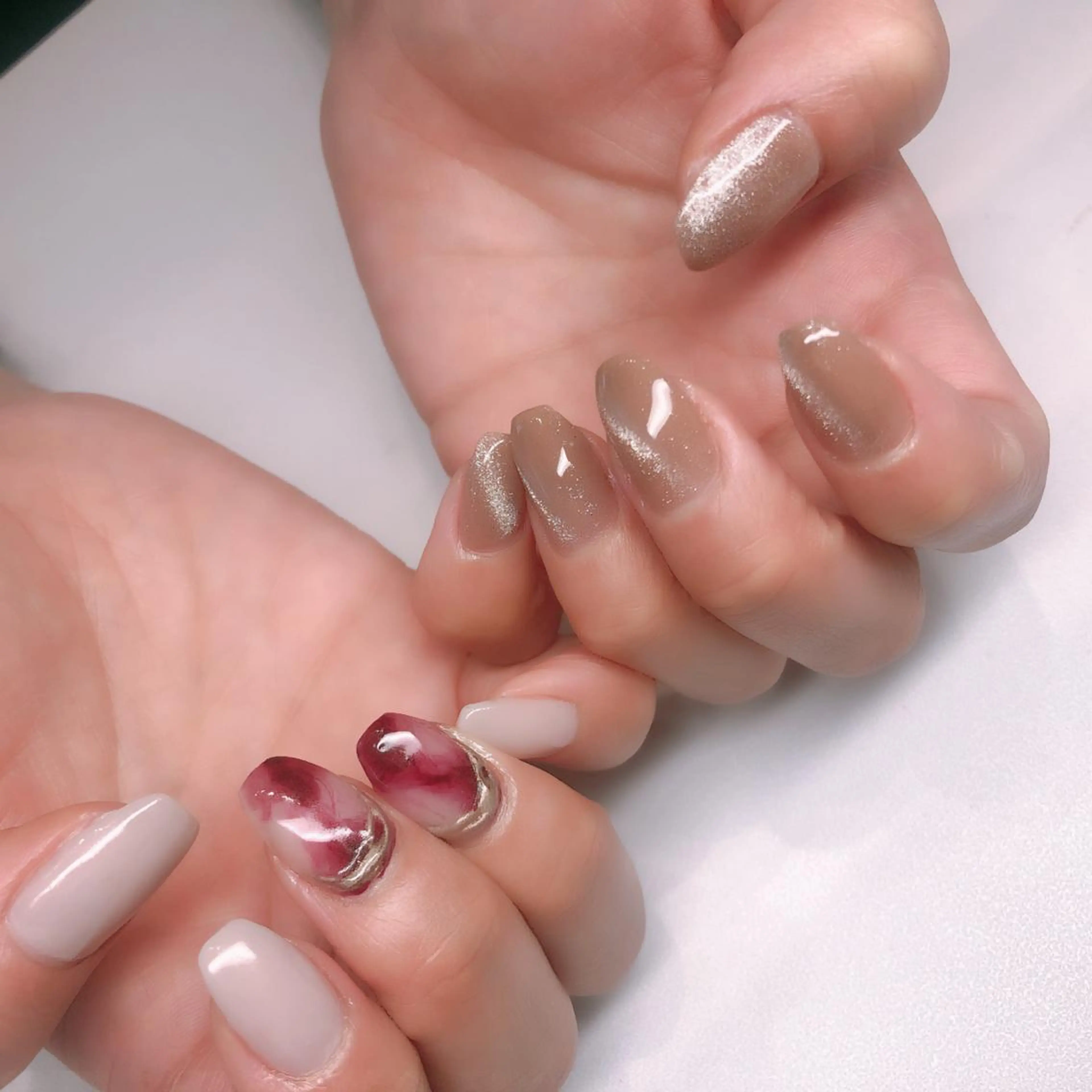 ネイル Aim* 深爪・自爪育成専門店のネイルデザイン