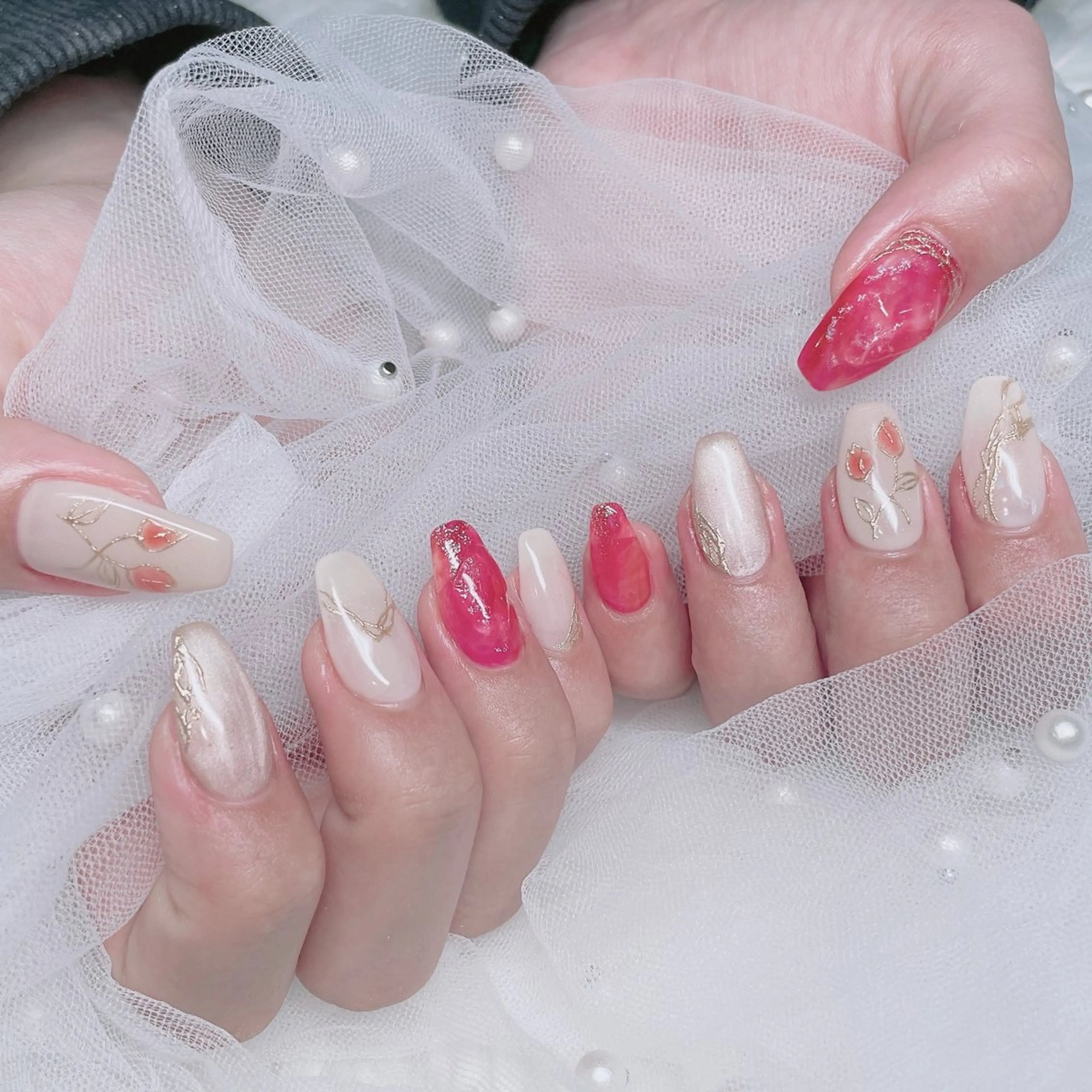 ネイル ハンドネイル Jeremy ♡ HARUKAのネイルデザイン