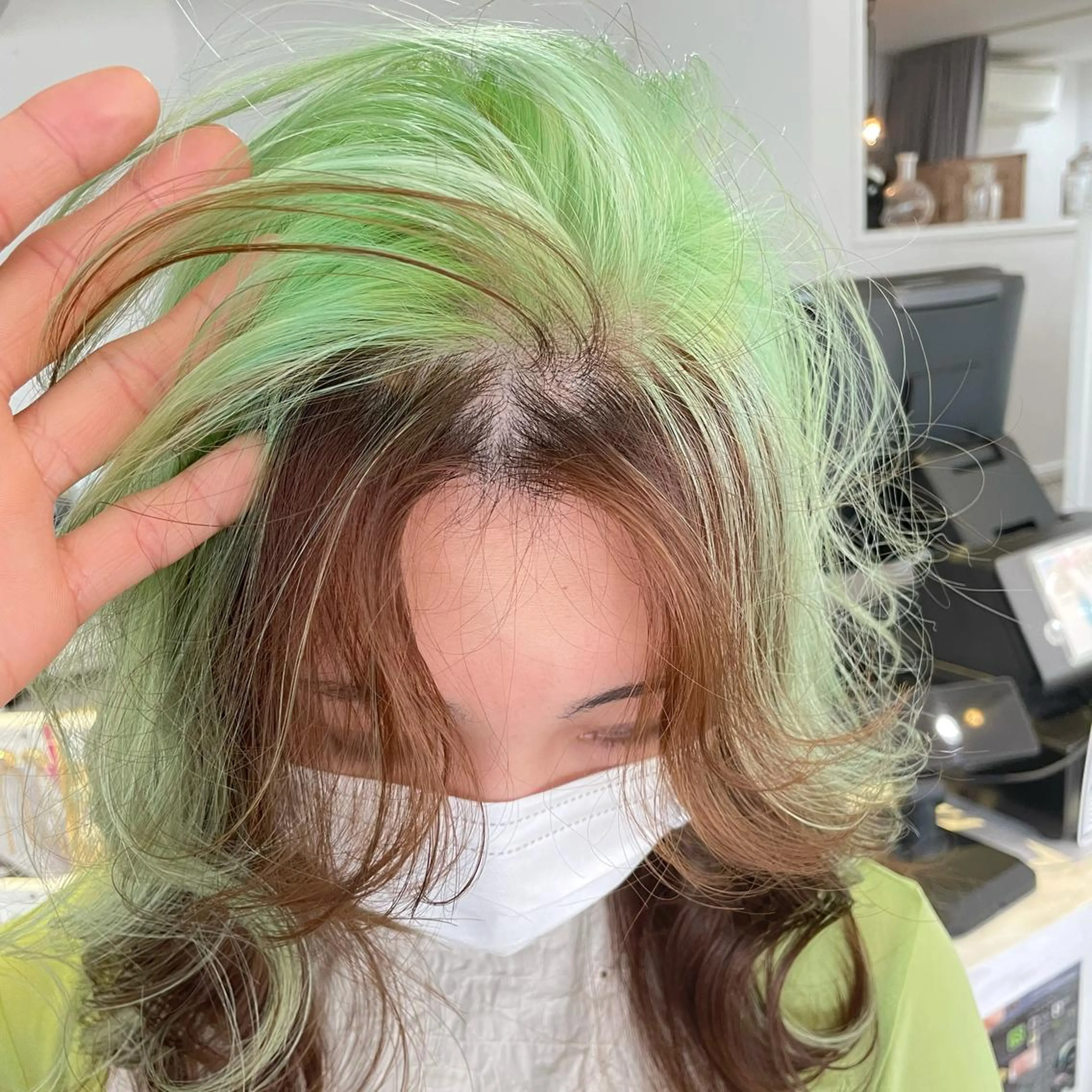 ロング ヘアカラー トリートメント Lit所属・Lit.豊橋 夏目のヘアスタイル
