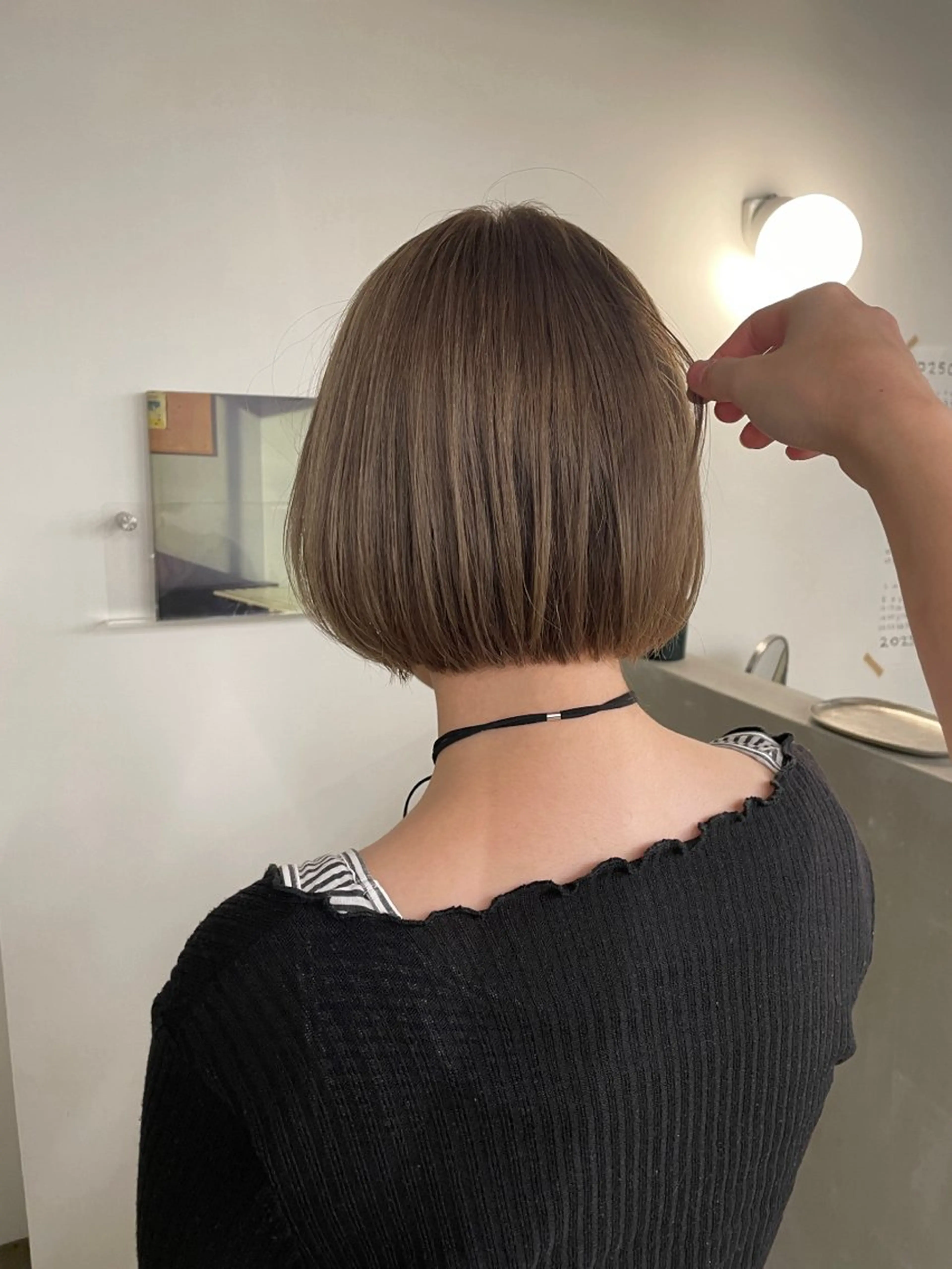 ショート カラー tonari所属・ブリーチモデル/ カットモデル/Riaのヘアスタイル