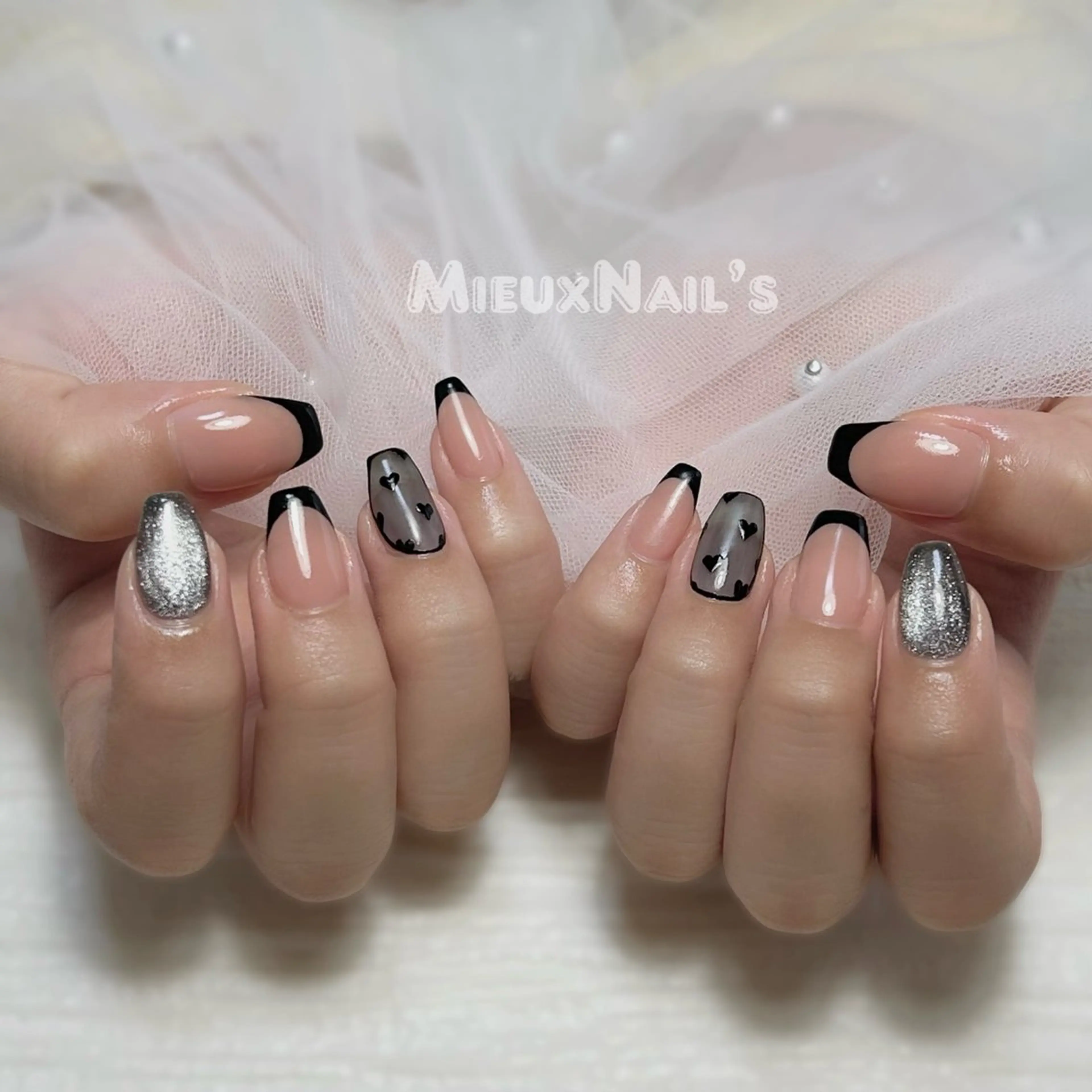 ネイル ハンドネイル Miyu❤️‍🔥 Mieuxnailsのネイルデザイン