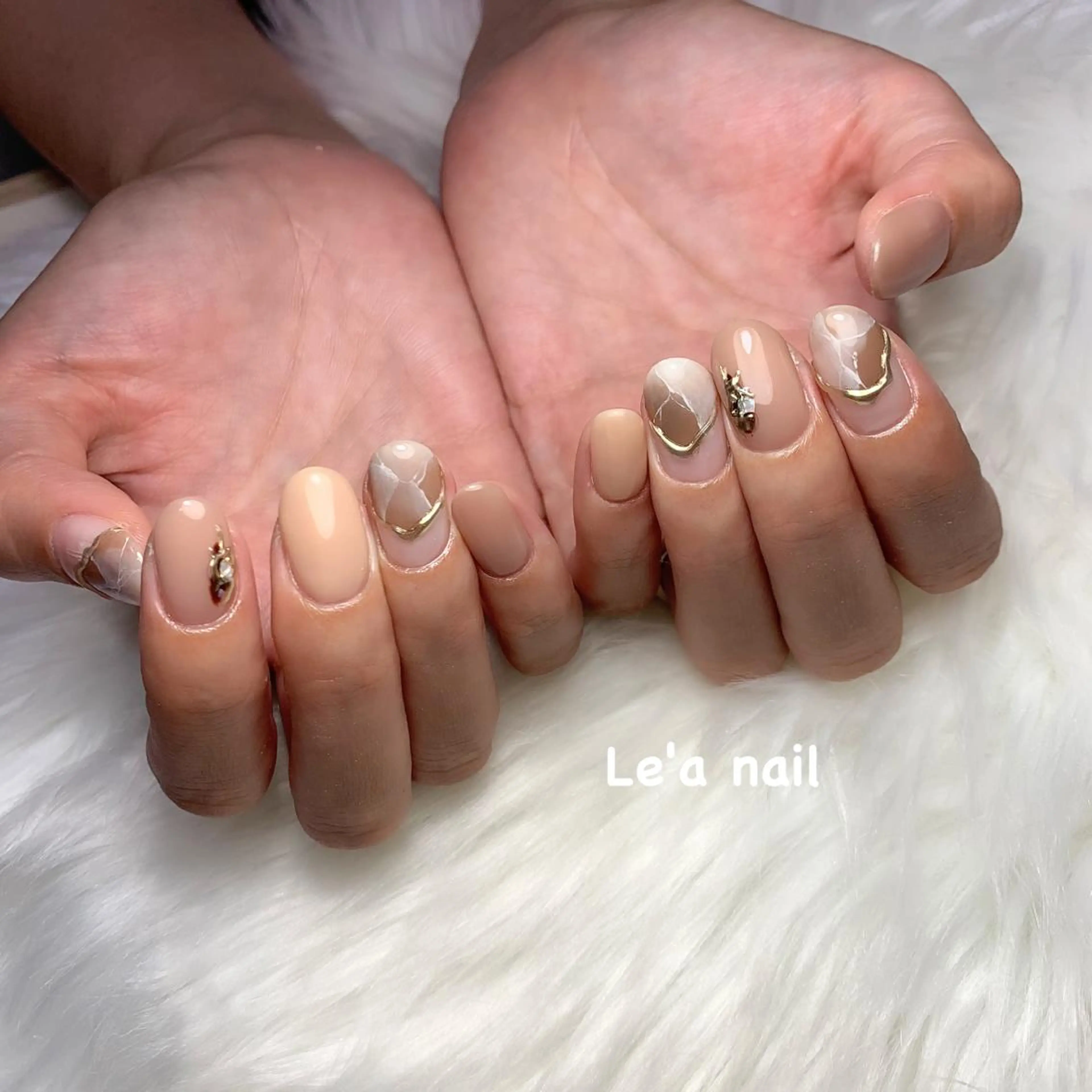 ネイル 'mm所属・'mm  (ミリ) ＭＡＮＡＭＩのネイルデザイン