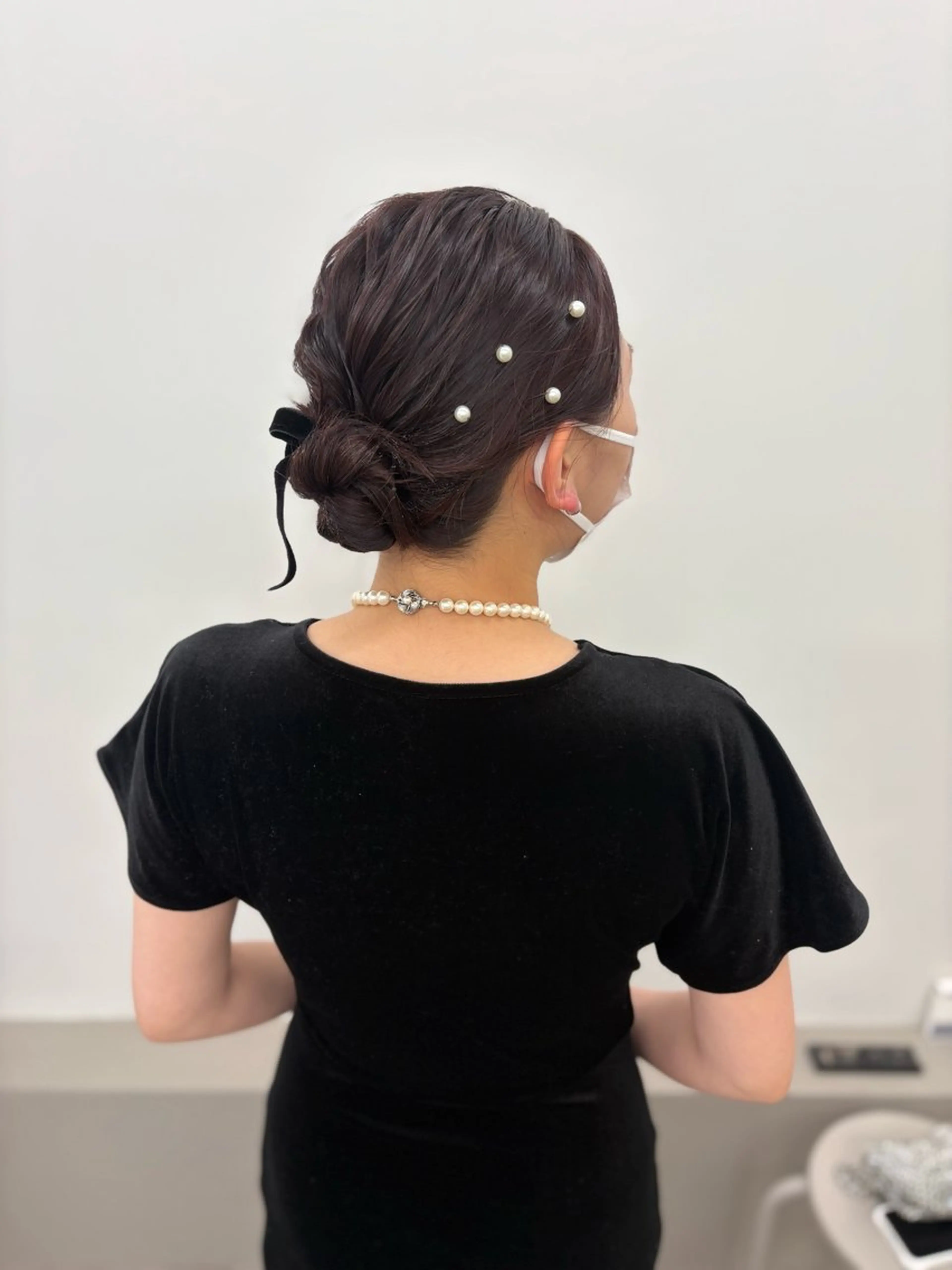 ヘアアレンジ ヘアセット ubu share salon所属・鈴村緋女／ヘアセット ／耳ツボジュエリーのその他イメージ