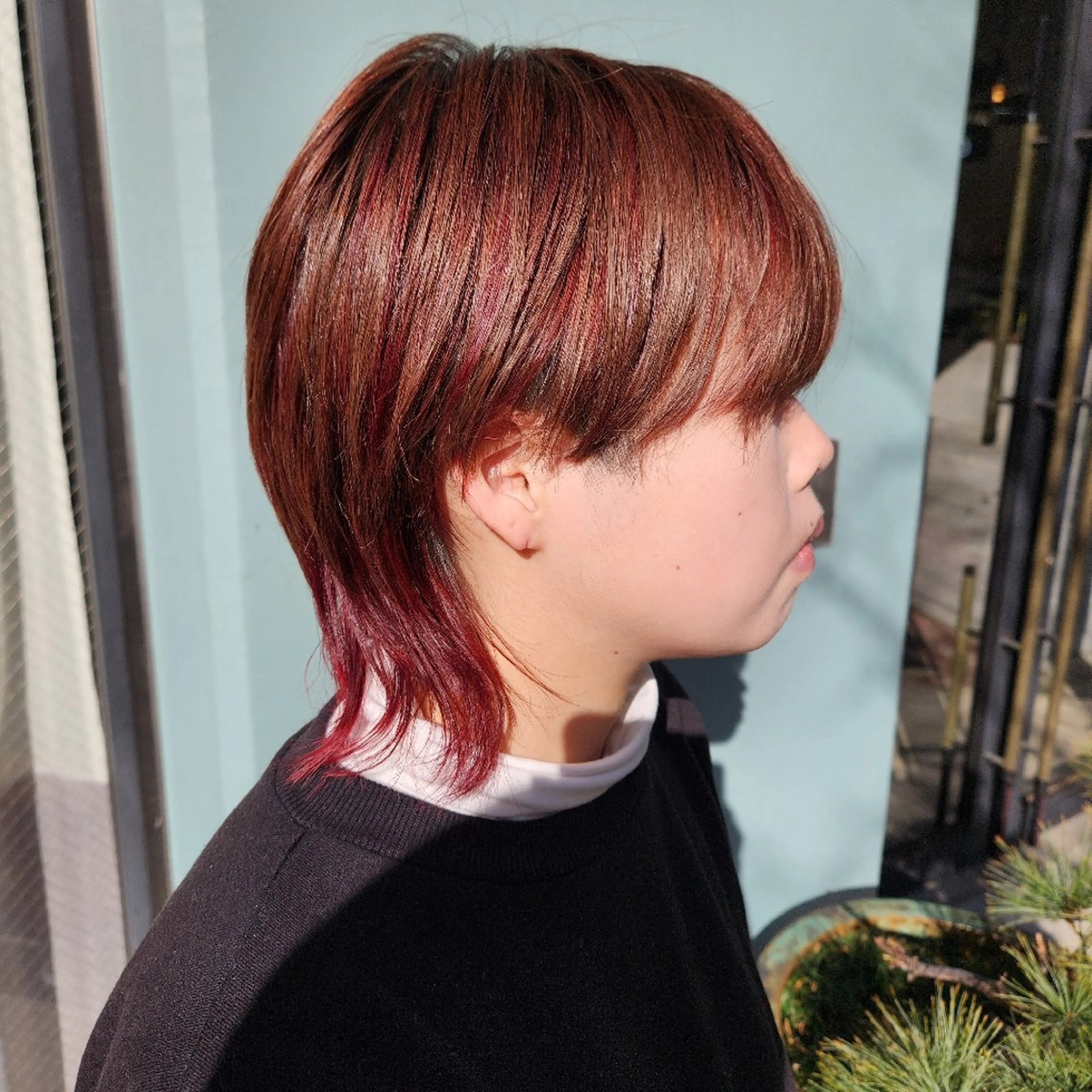 ショート ウルフカット カット SAVA keyaki所属・ハヤシ マユ ✂のヘアスタイル
