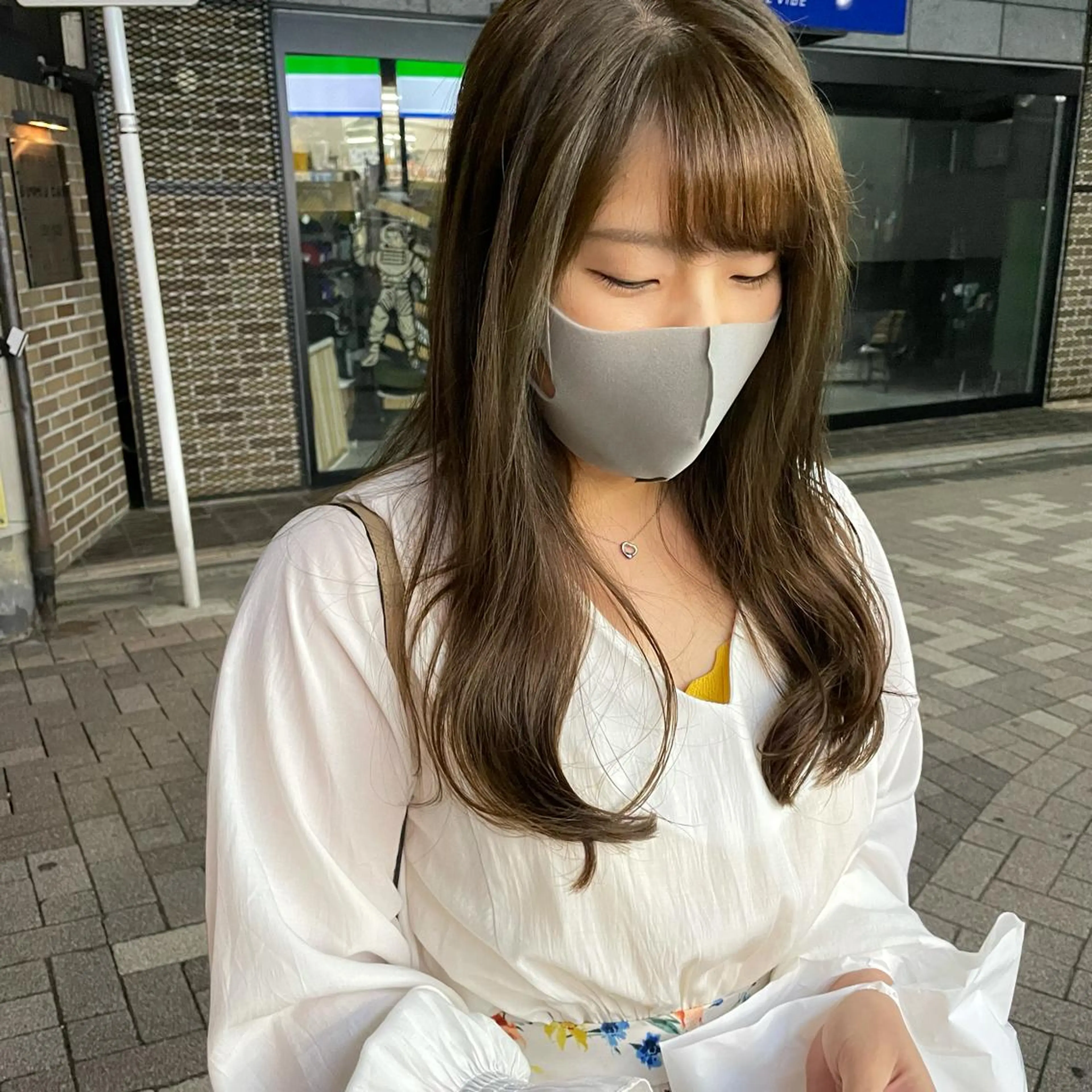 ロング fifth所属・センターパート／マッ シュ／パーマ　あさみのヘアスタイル