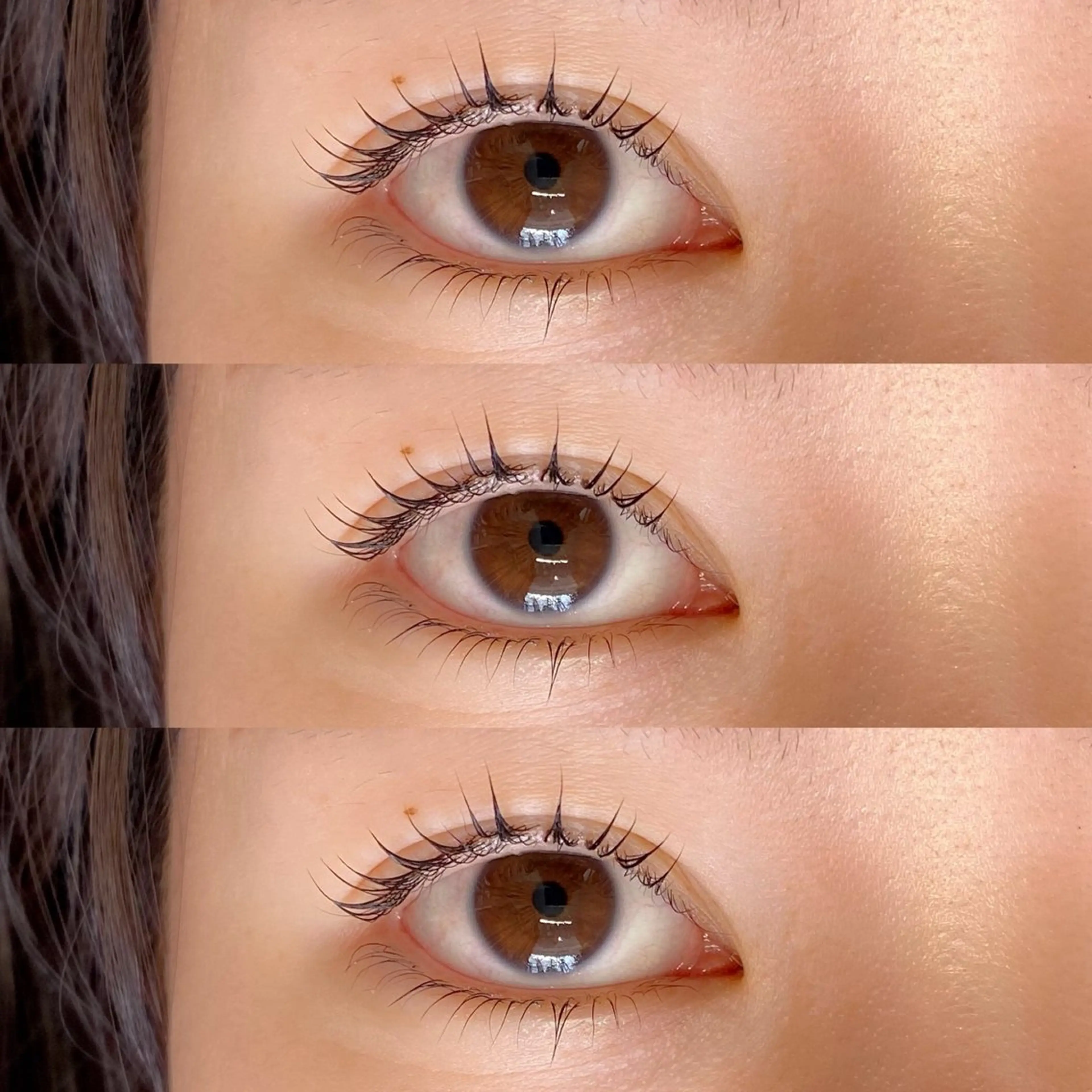 マツエク・マツパ 束感まつ毛 下まつげエクステ マツパ meg .のマツエク・マツパデザイン