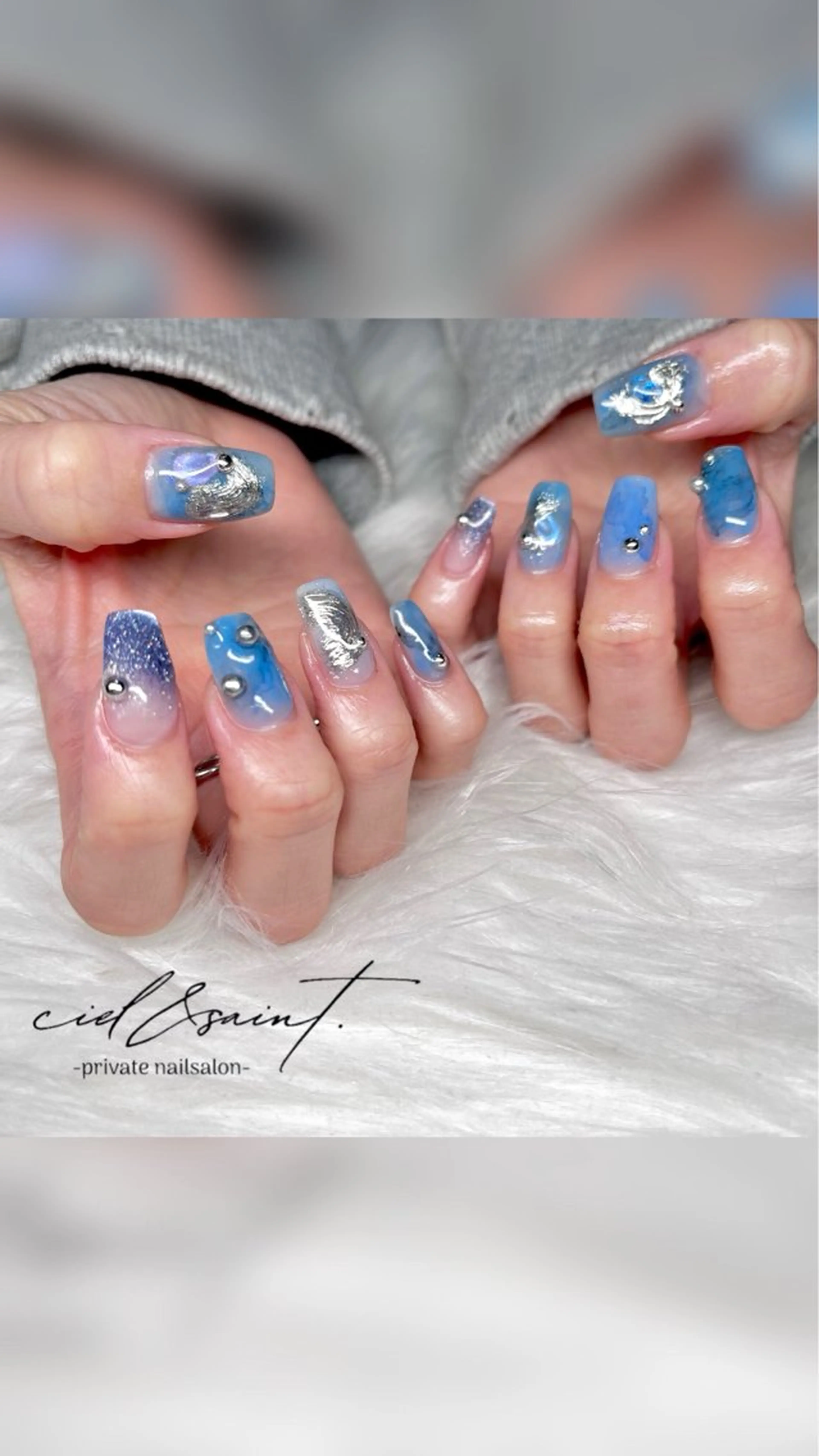 ネイル nail salon ciel&saintのネイルデザイン