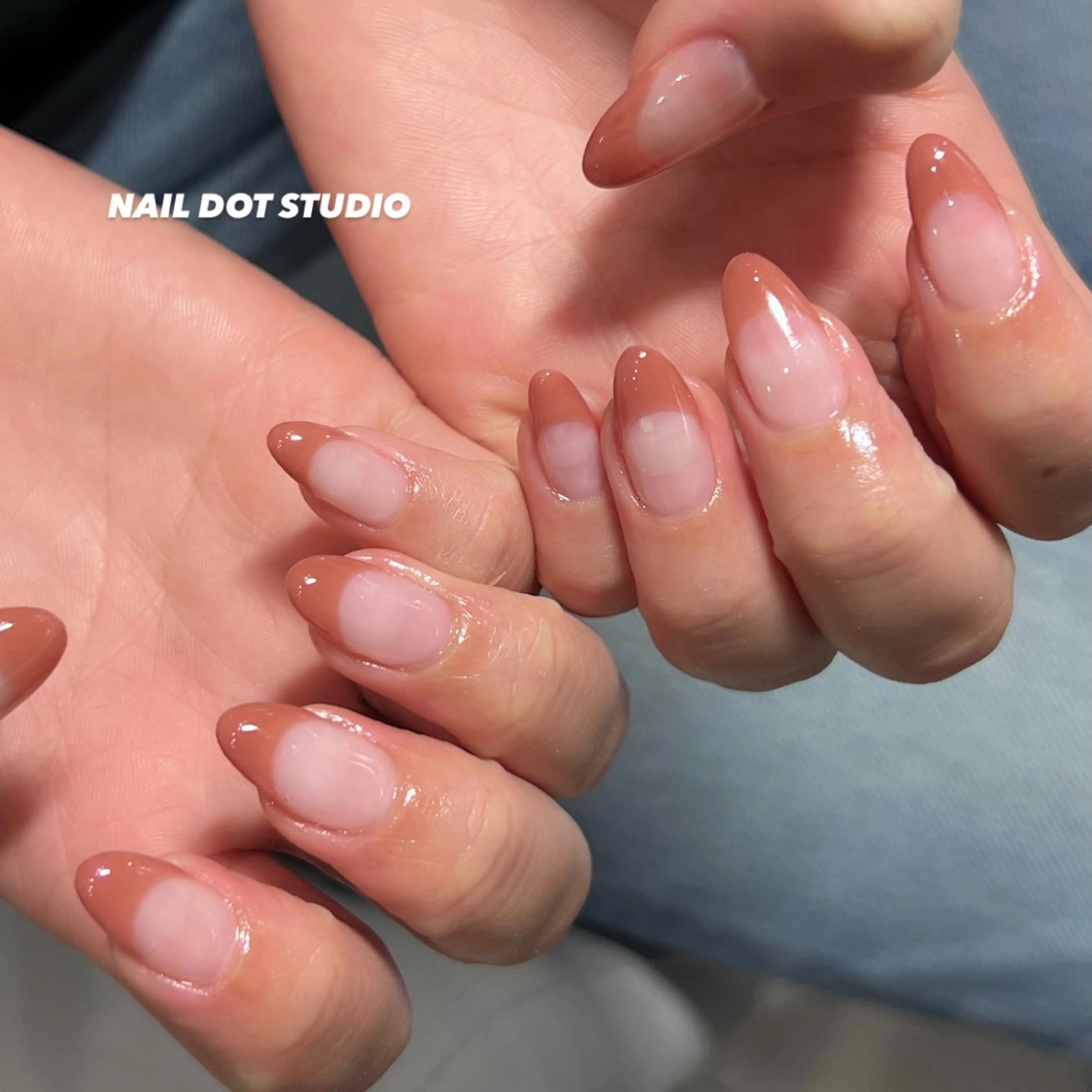 ネイル フレンチネイル NAIL DOT STUDIO堺筋本町のネイルデザイン
