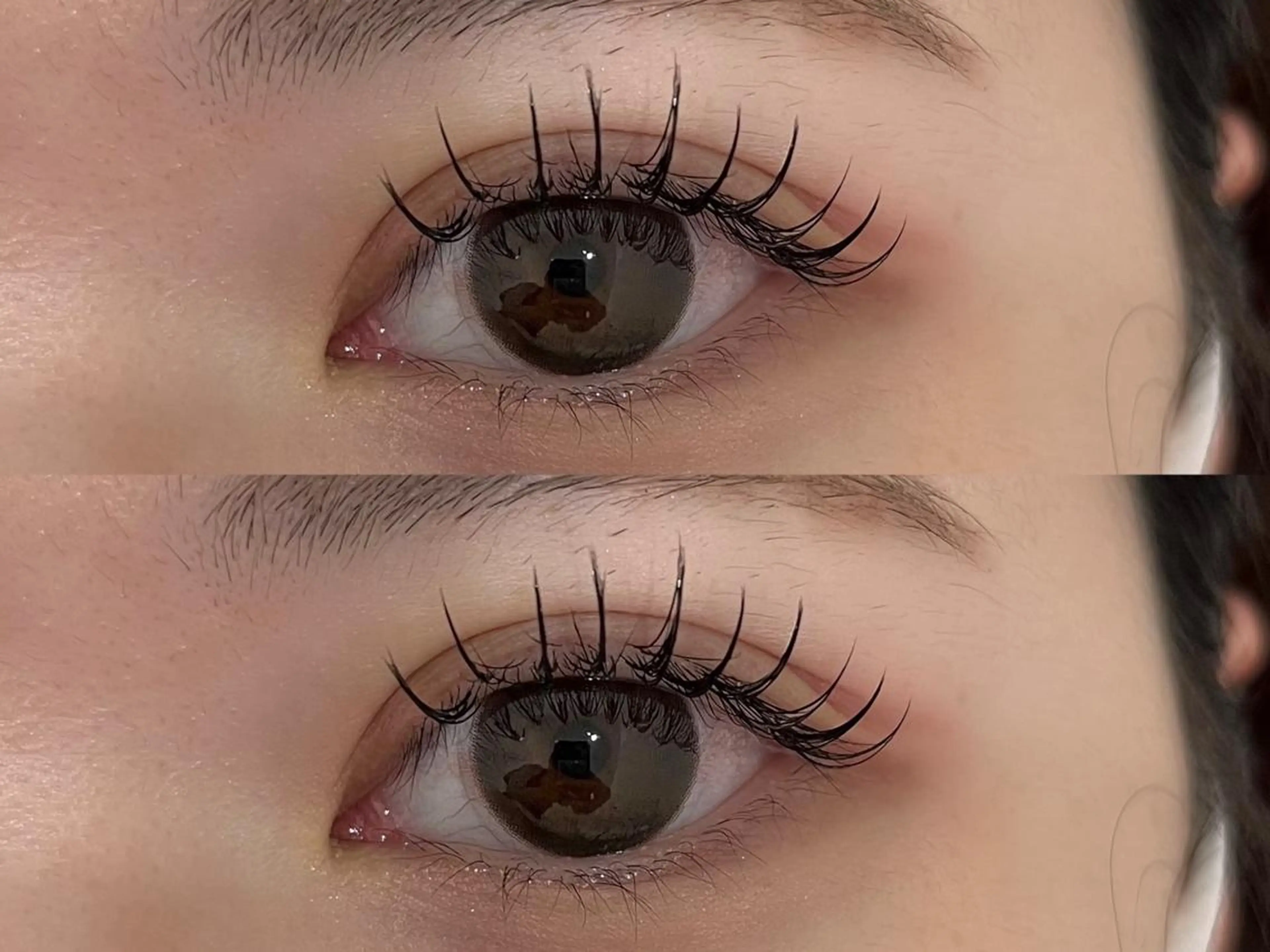 マツエク・マツパ フラットラッシュ MAQUM𖤐 Satsumiのマツエク・マツパデザイン