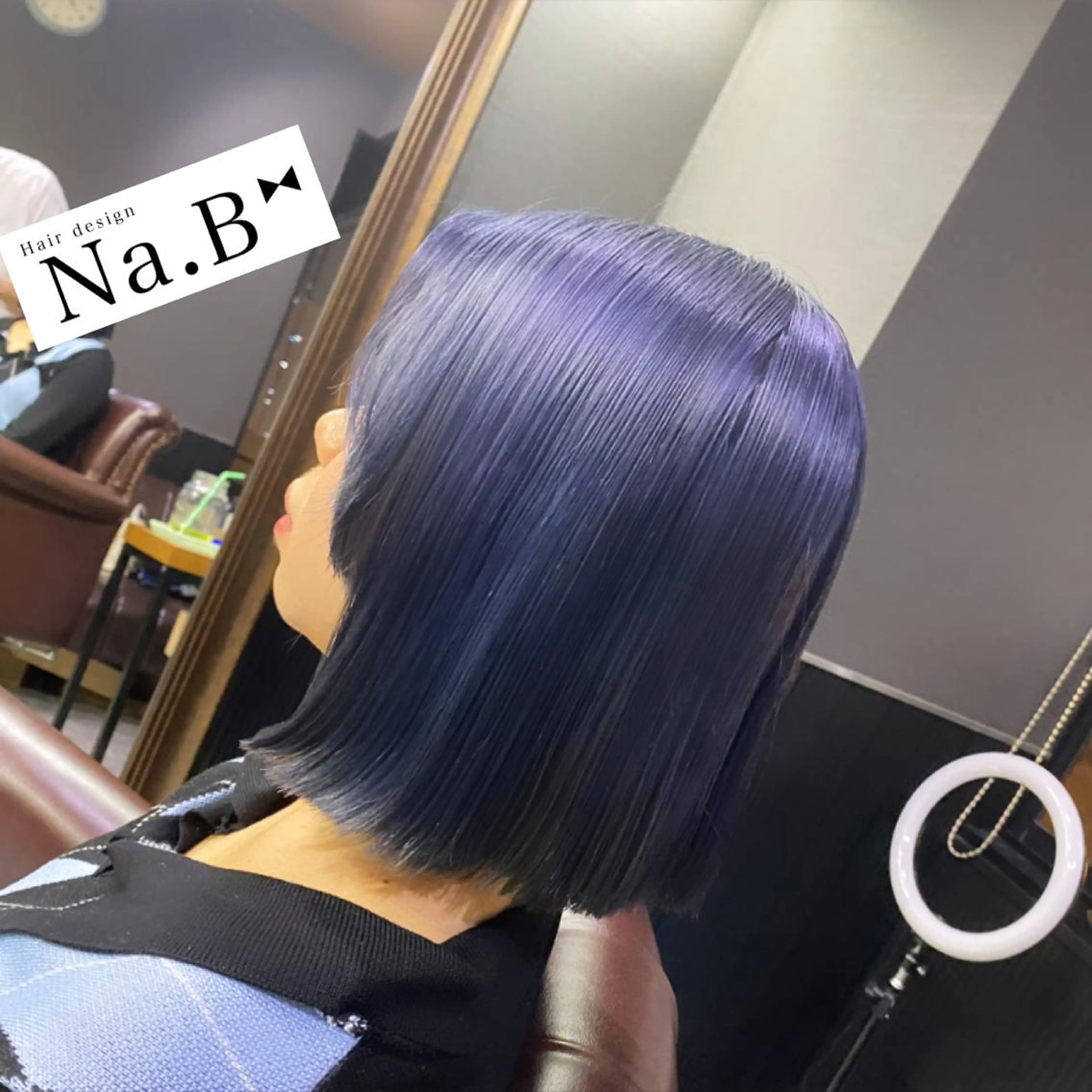 ショート カラー Hair design Na.B所属・ジユン 지윤のヘアスタイル