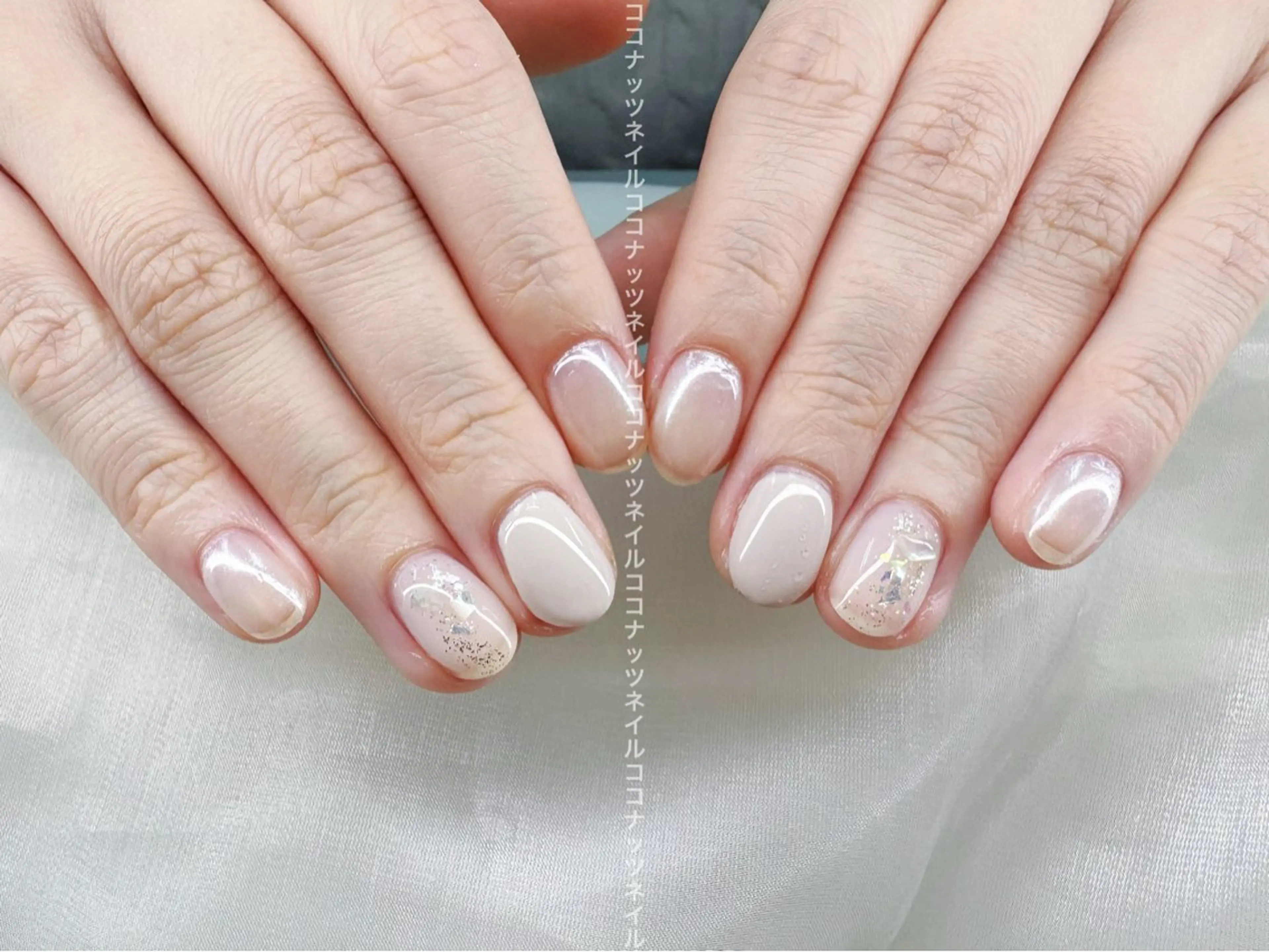 ネイル Elegant beauty ツルのネイルデザイン