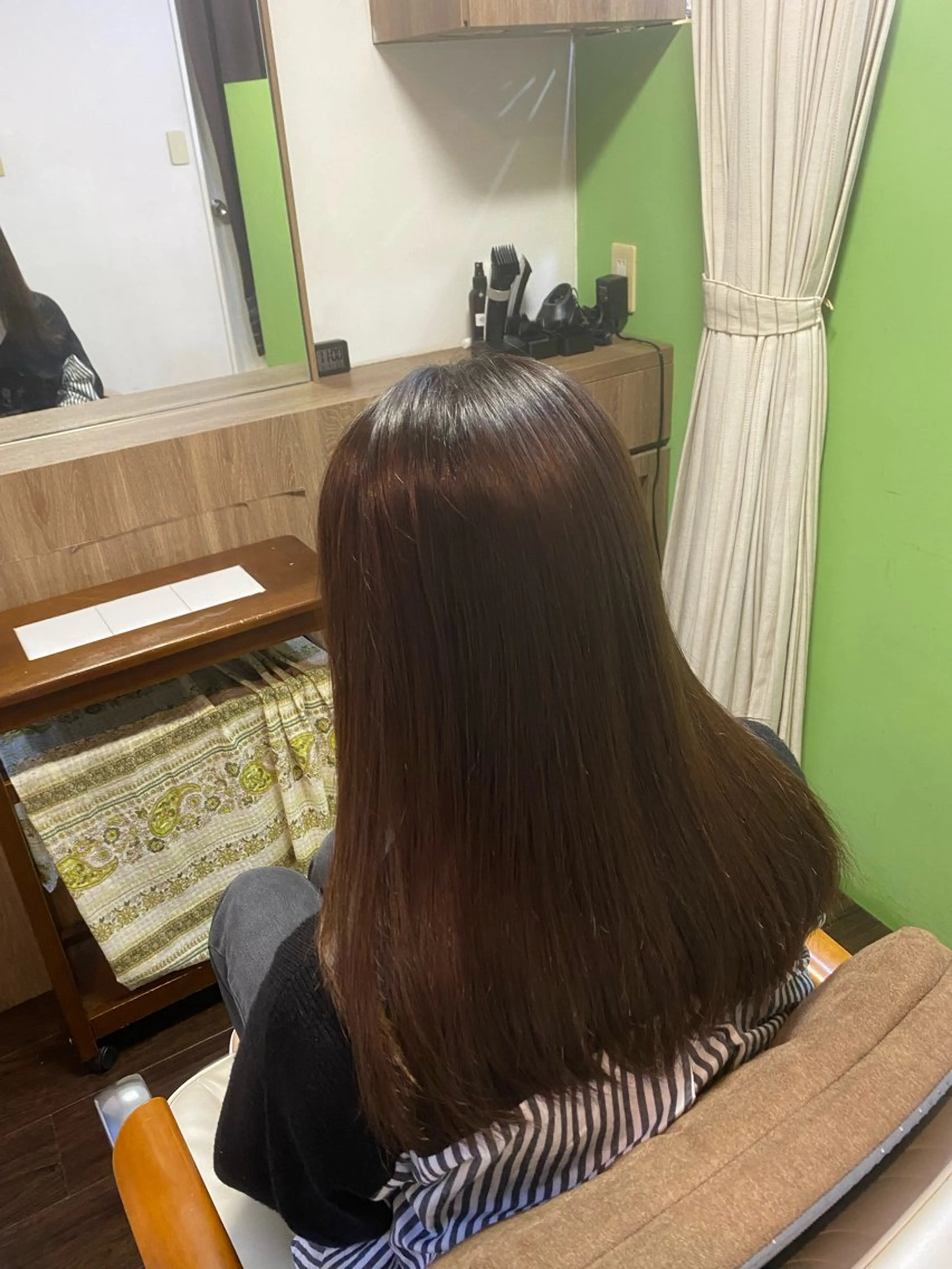 セミロング カラー ヘアアレンジ メンズ特化 エシカル　松原大将のヘアスタイル